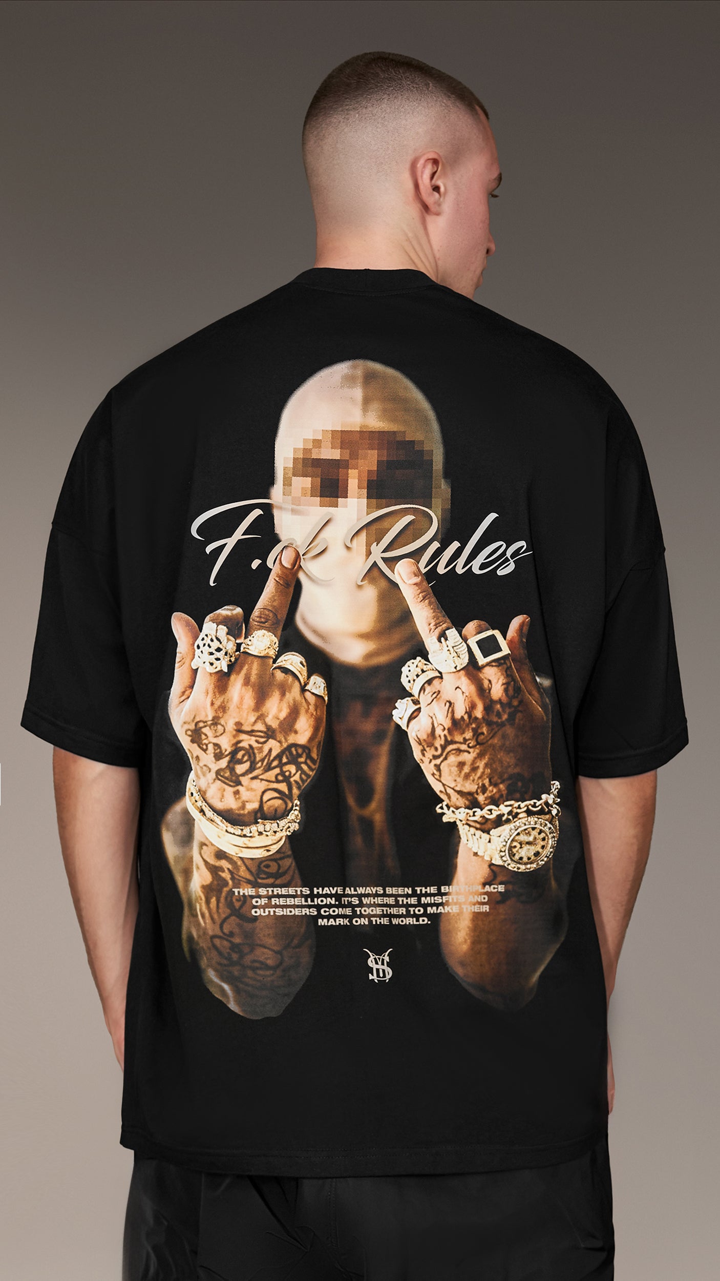 "F*ck Rules" T-Shirt - T16806