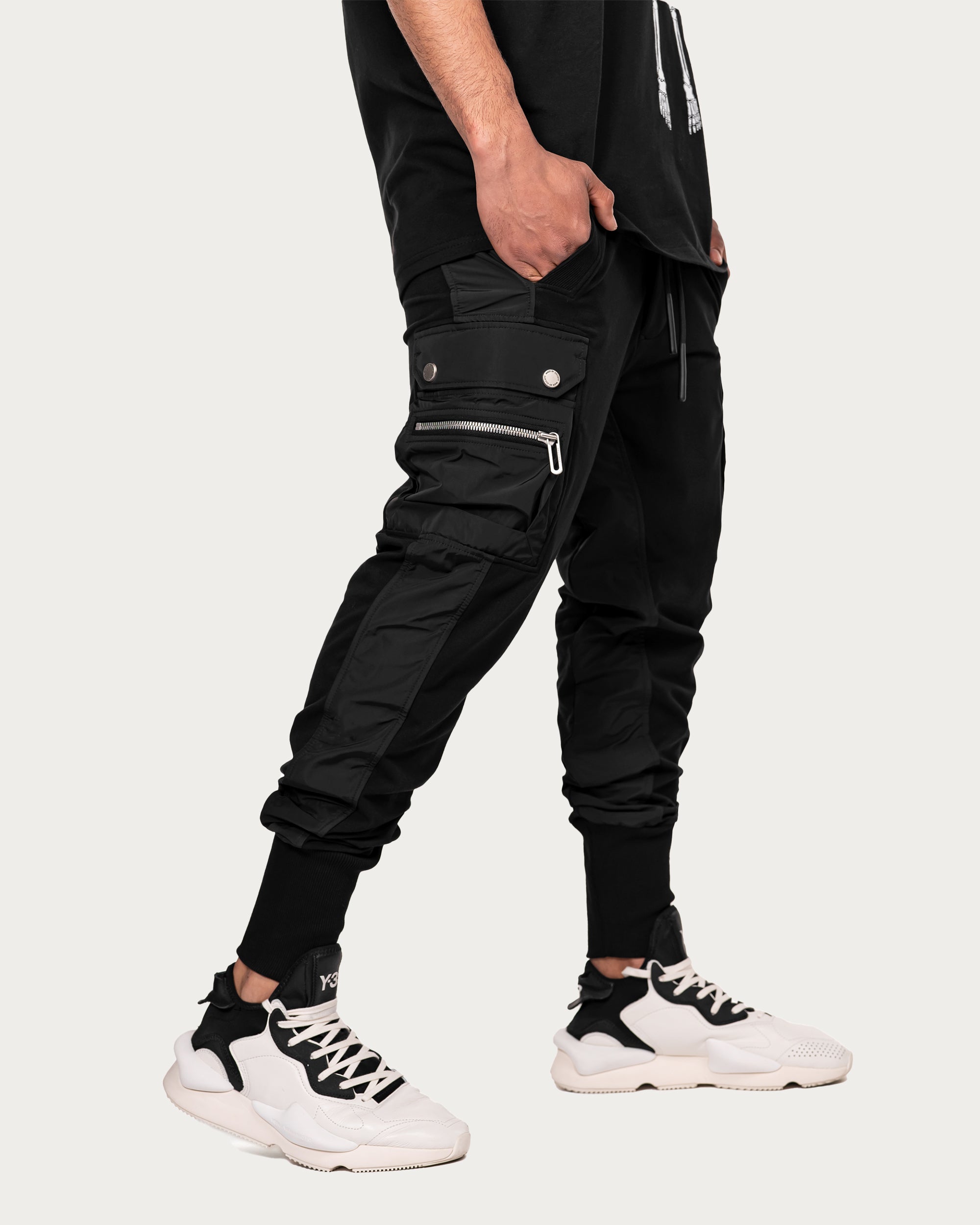 Double cargo pants - P13440