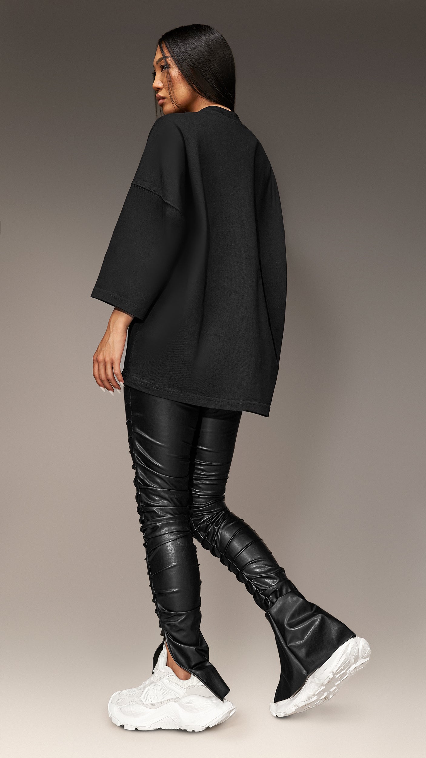 Oversized T-shirt Made By Society - T25868