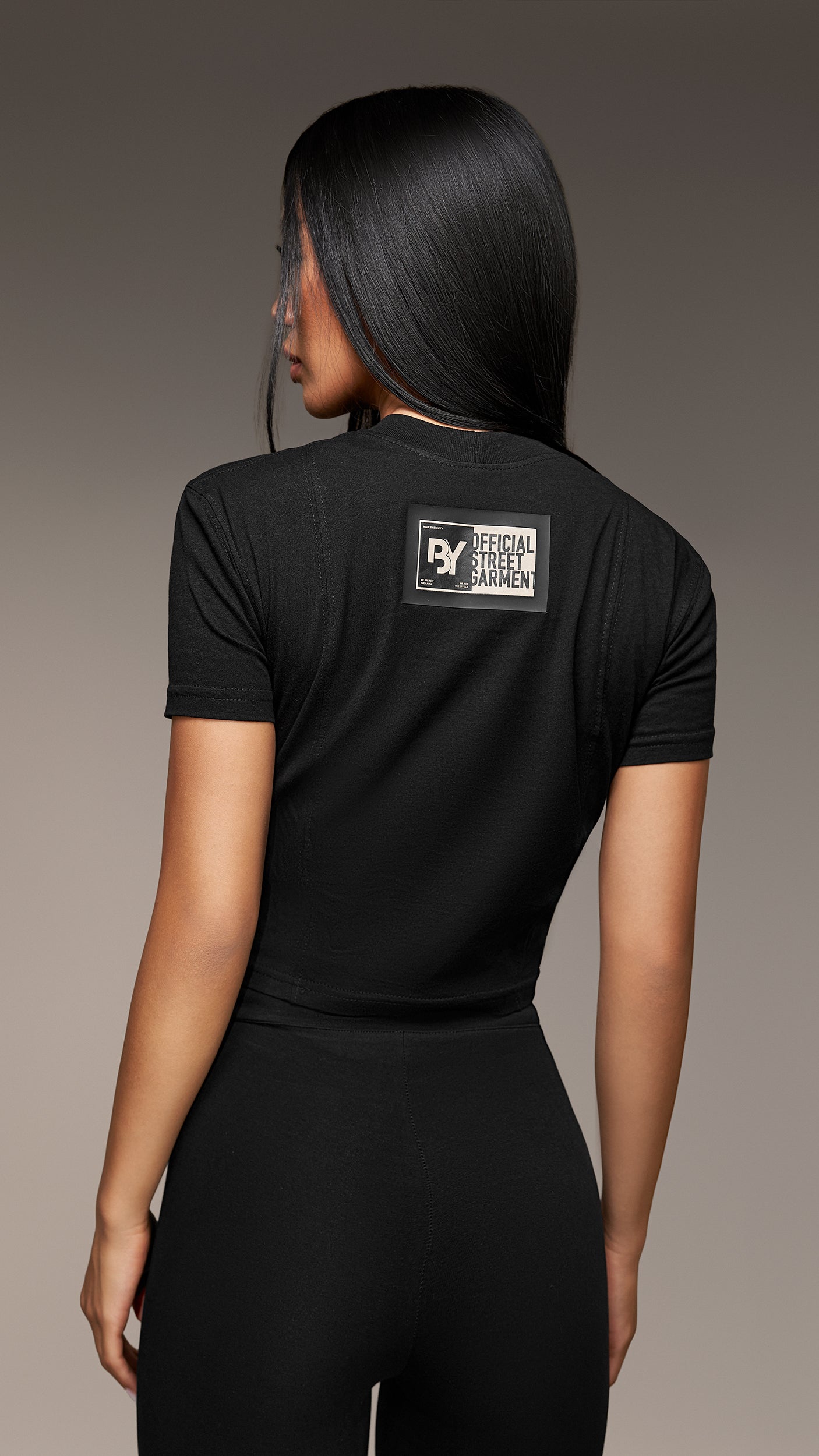 CROP FIT T-SHIRT - T25159