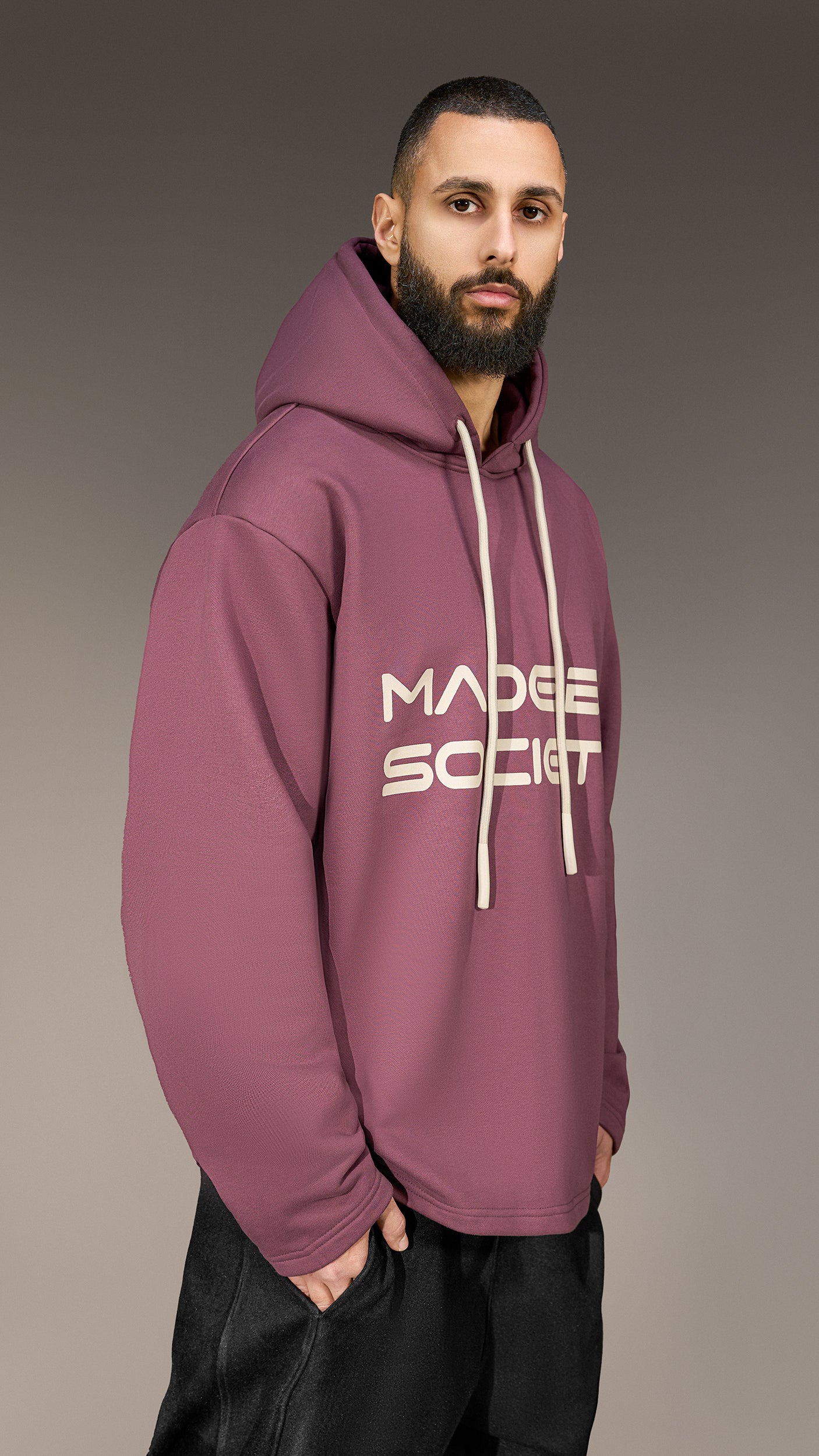 "Made by Society" Hoodie - H12301