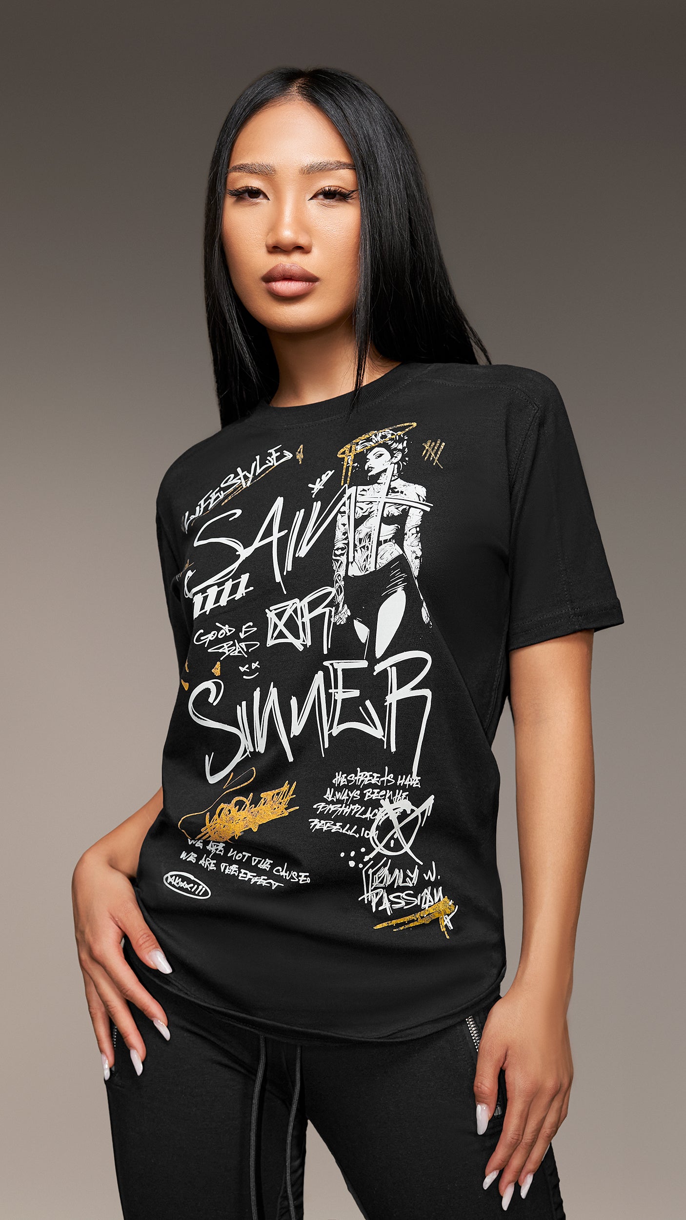 Saint or sinner t-shirt - T24833