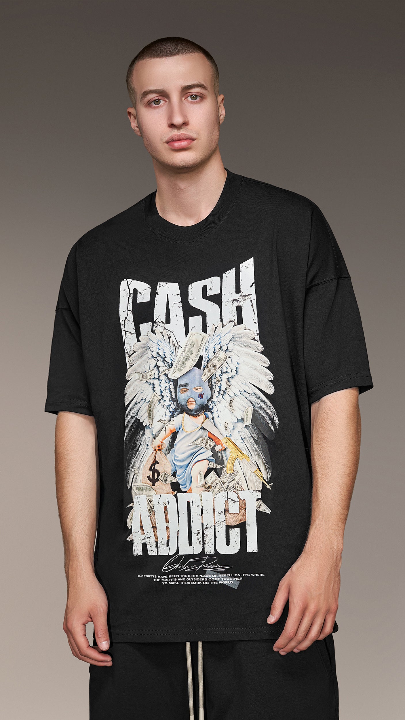 Tricou „Cash Addict” - T15040