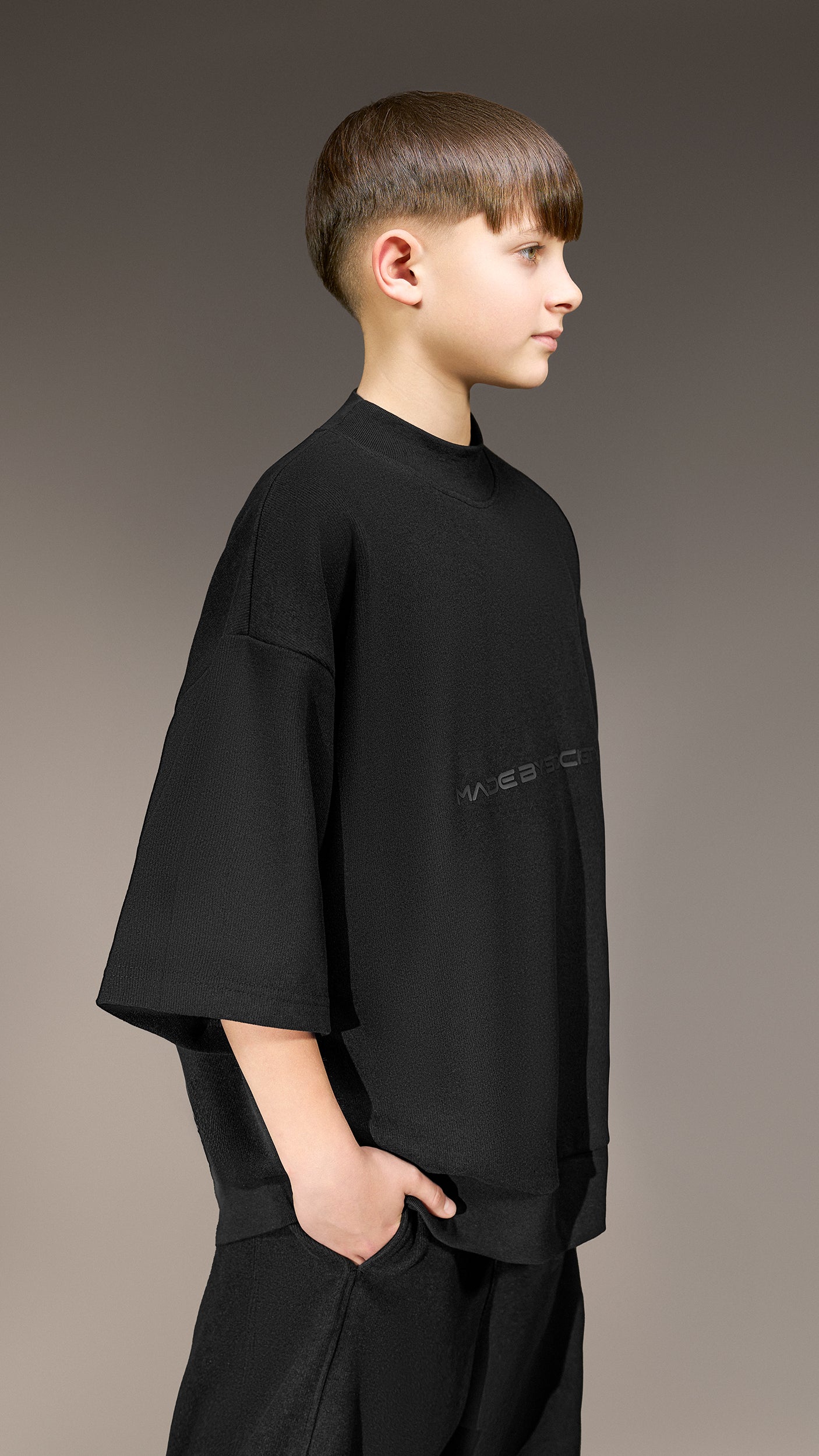 Oversized T-shirt "MADE BY SOCIETY" - T36066