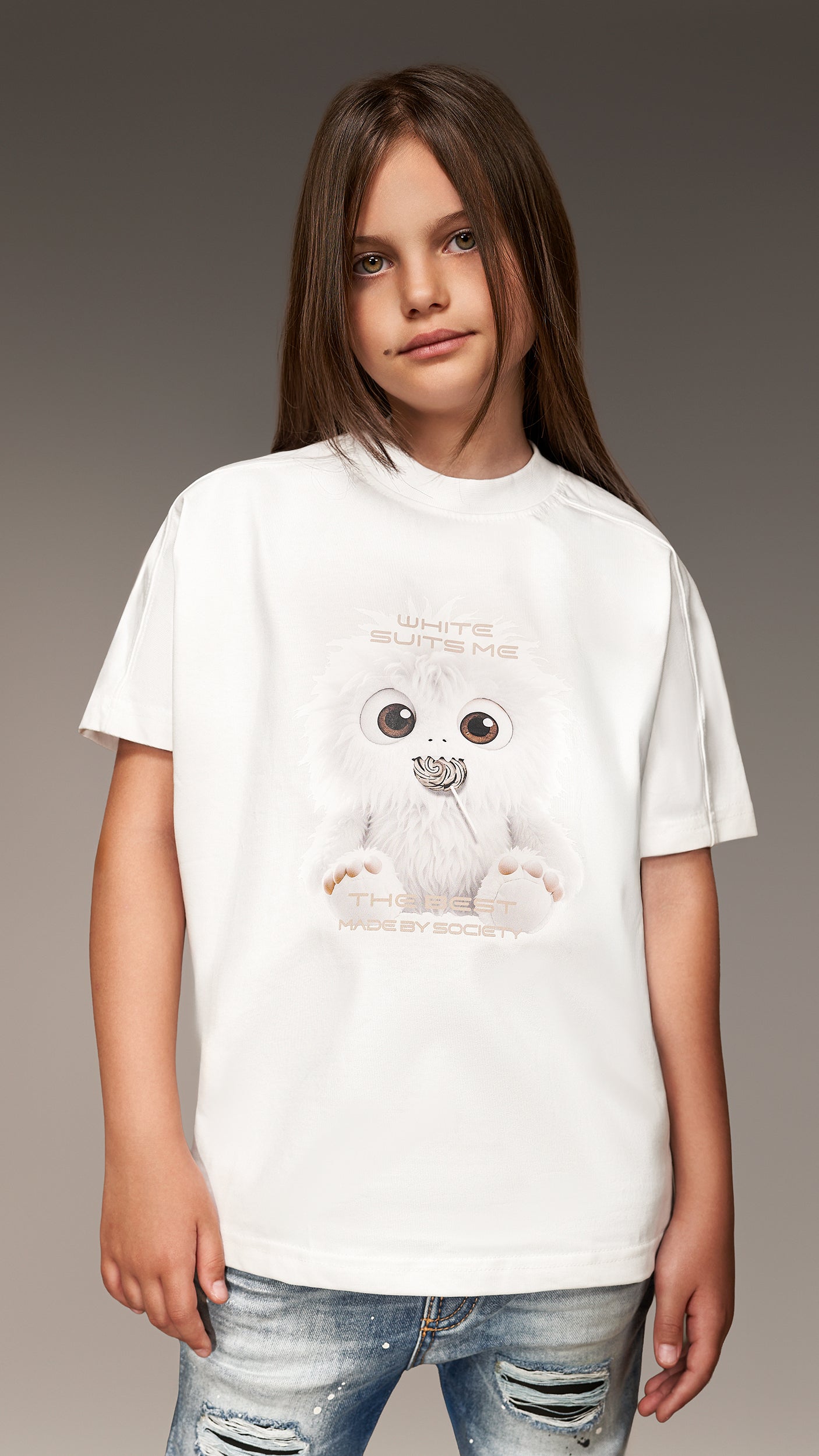 "White Suits Me" T-Shirt - T35865