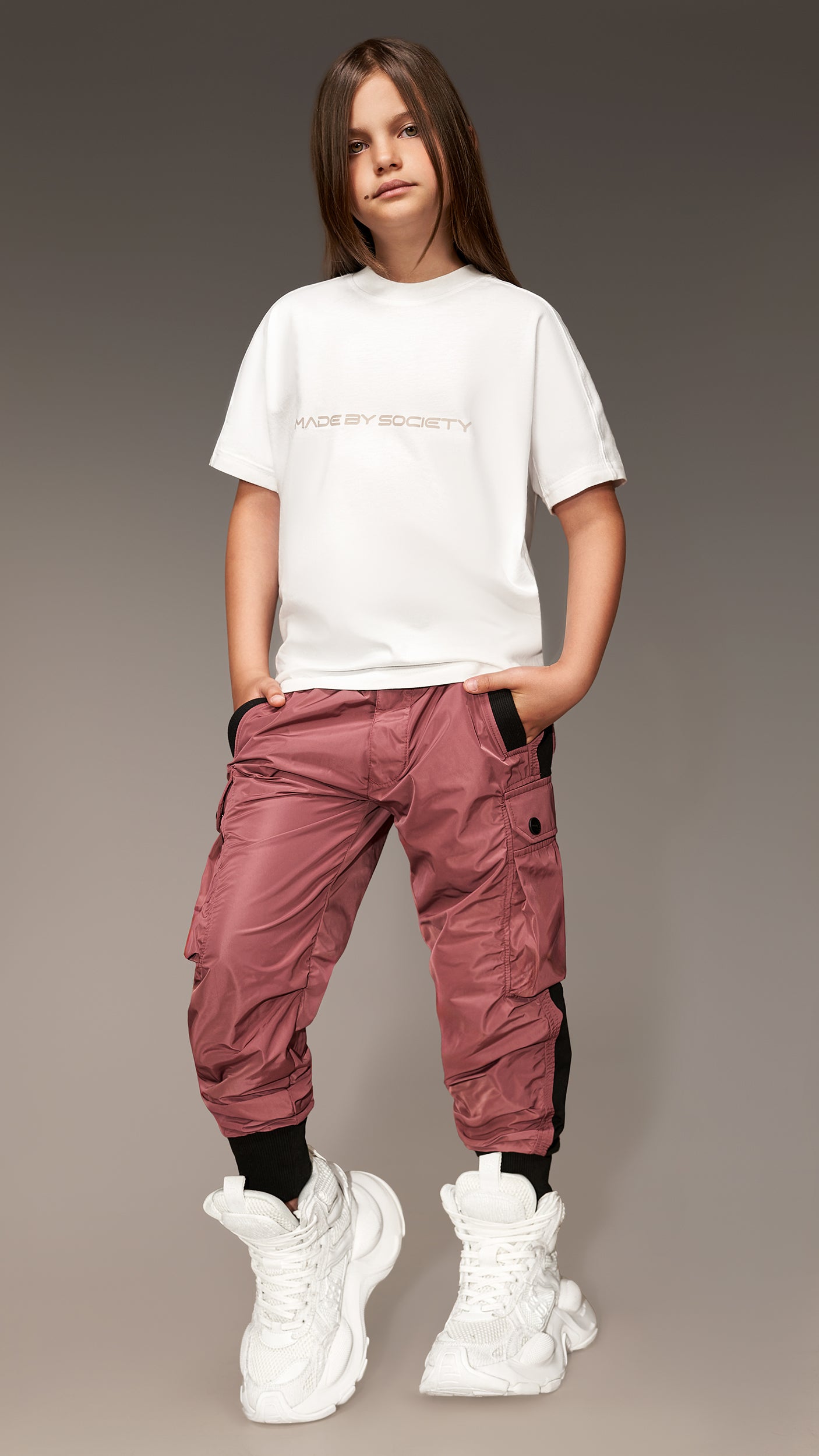 Stud cargo pants - P34275