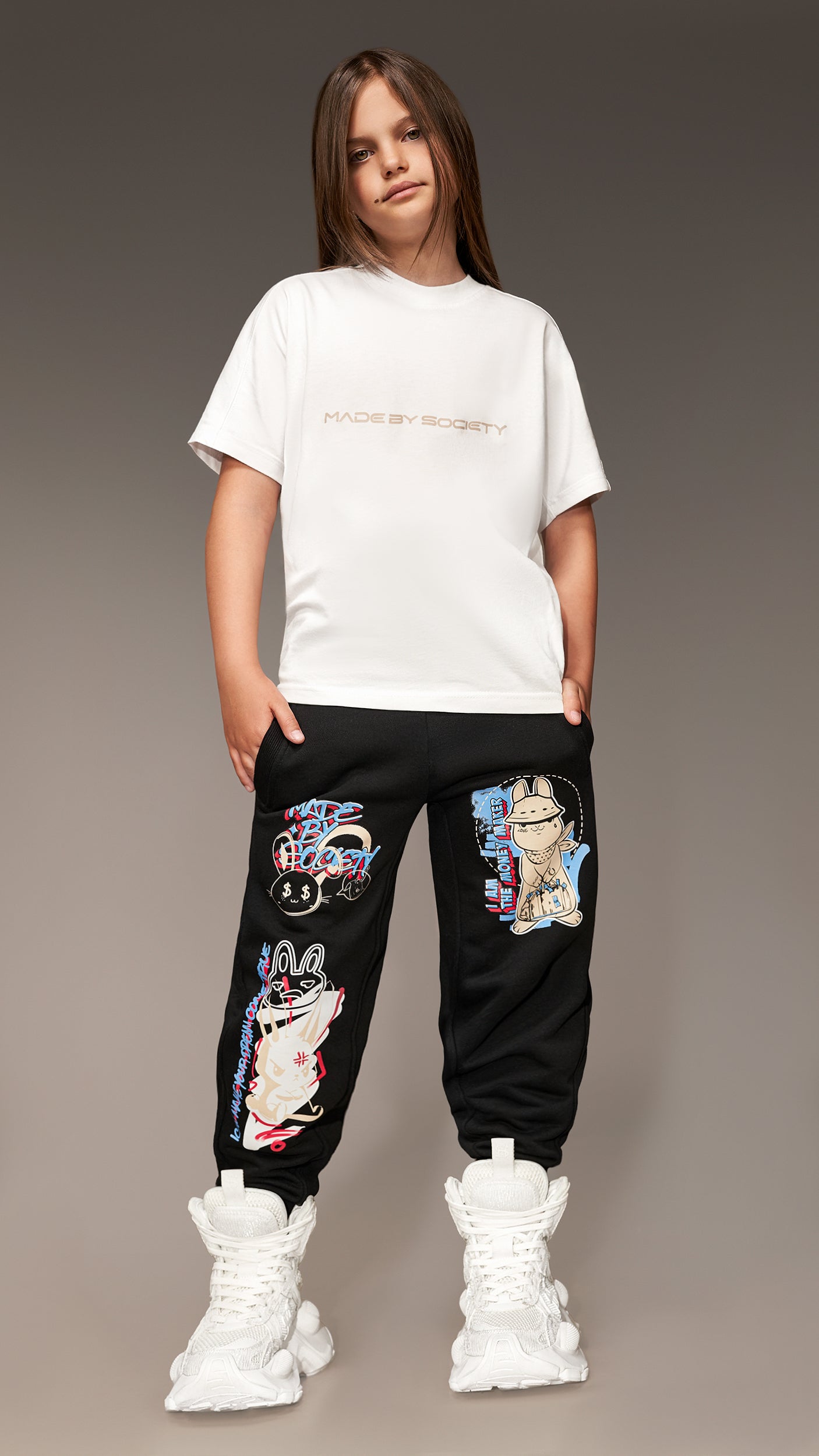 Loose jogger pants - P34938
