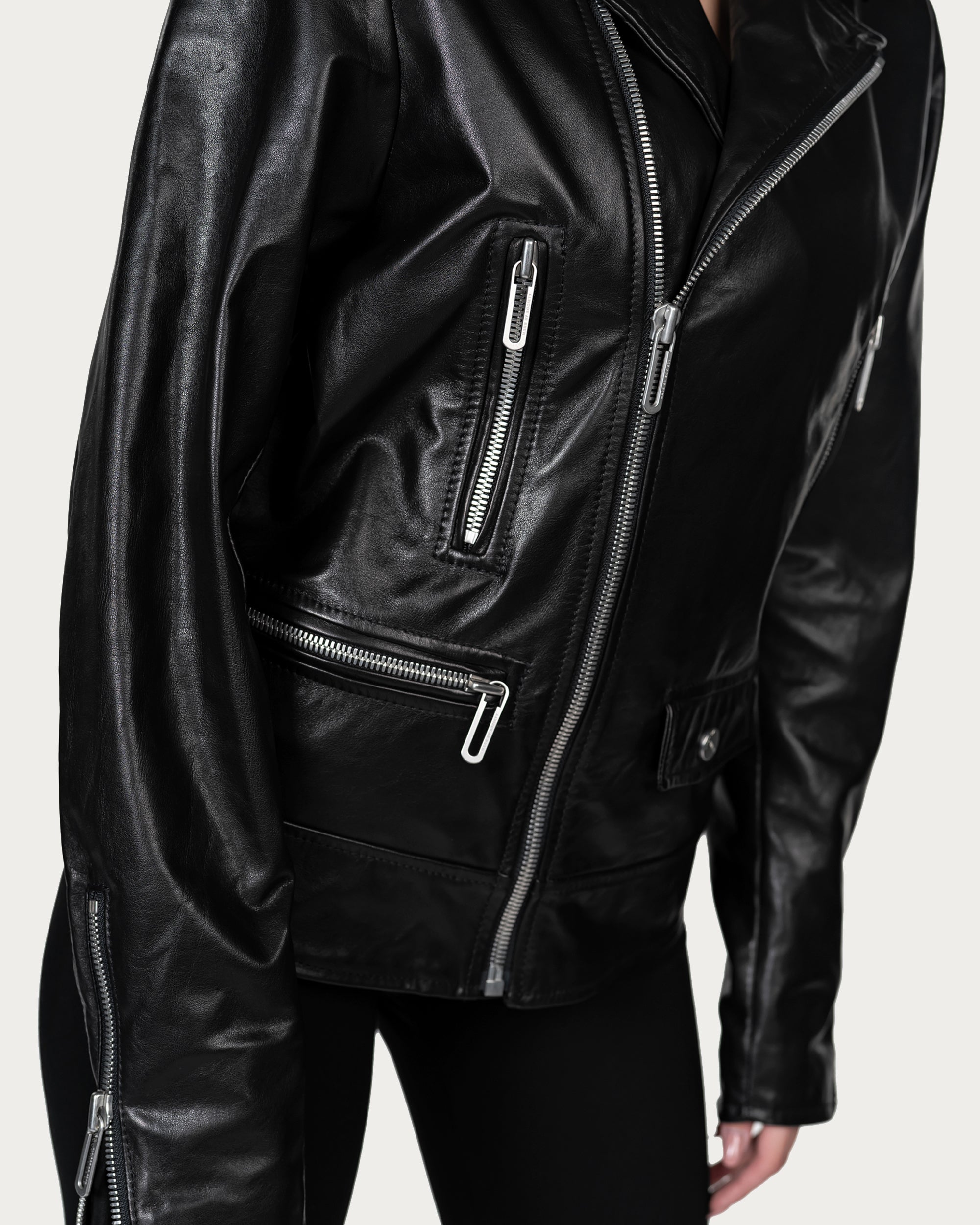 Leather jacket - J23863