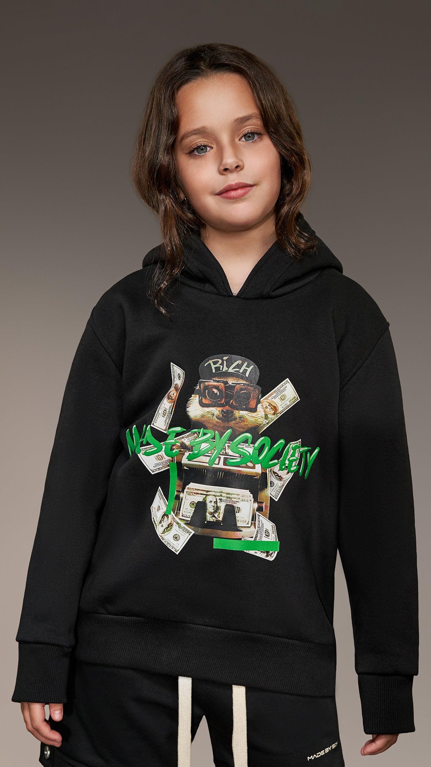 Born to be rich hoodie - H34592