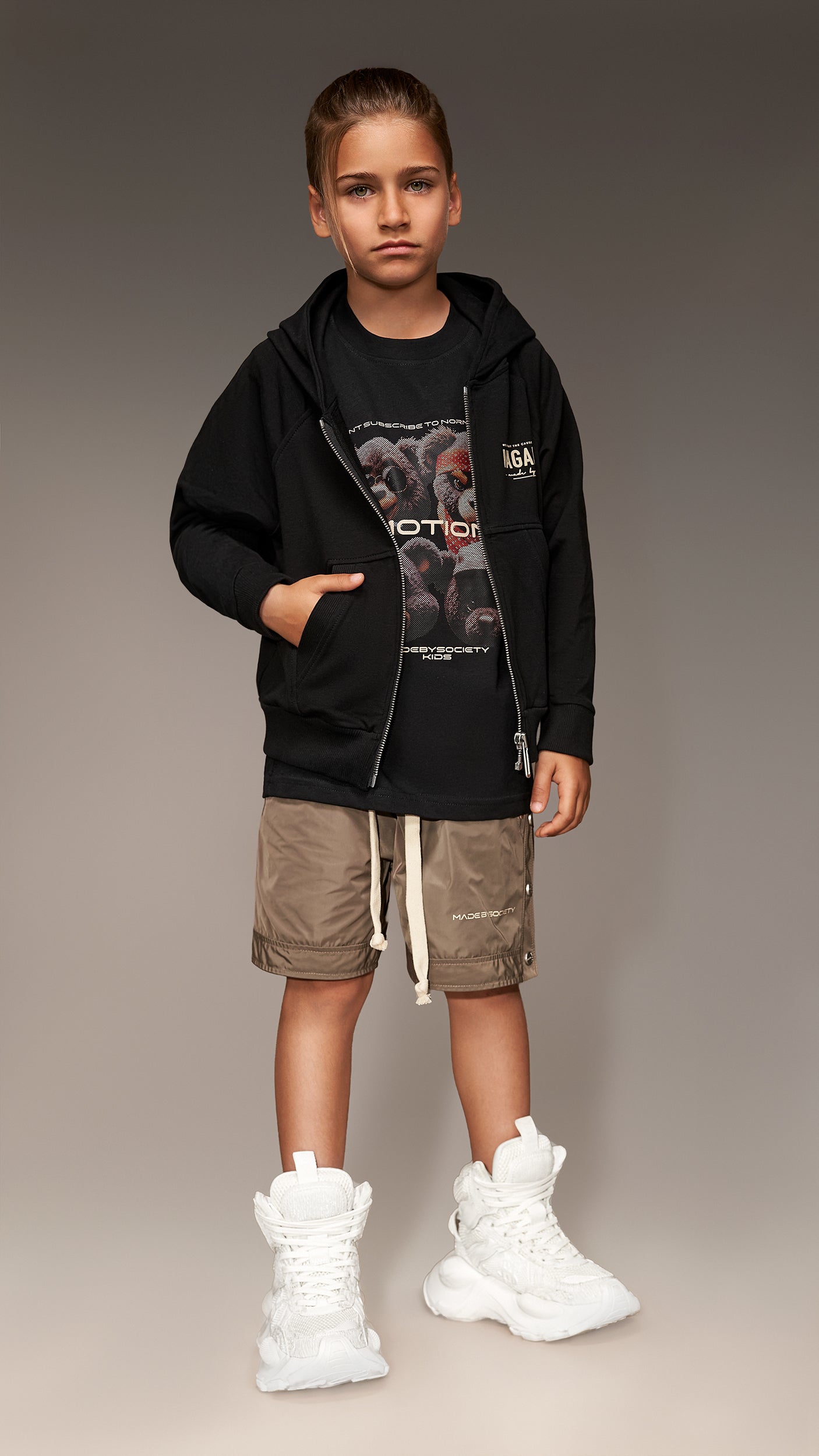 Vagabond zip hoodie - H33244