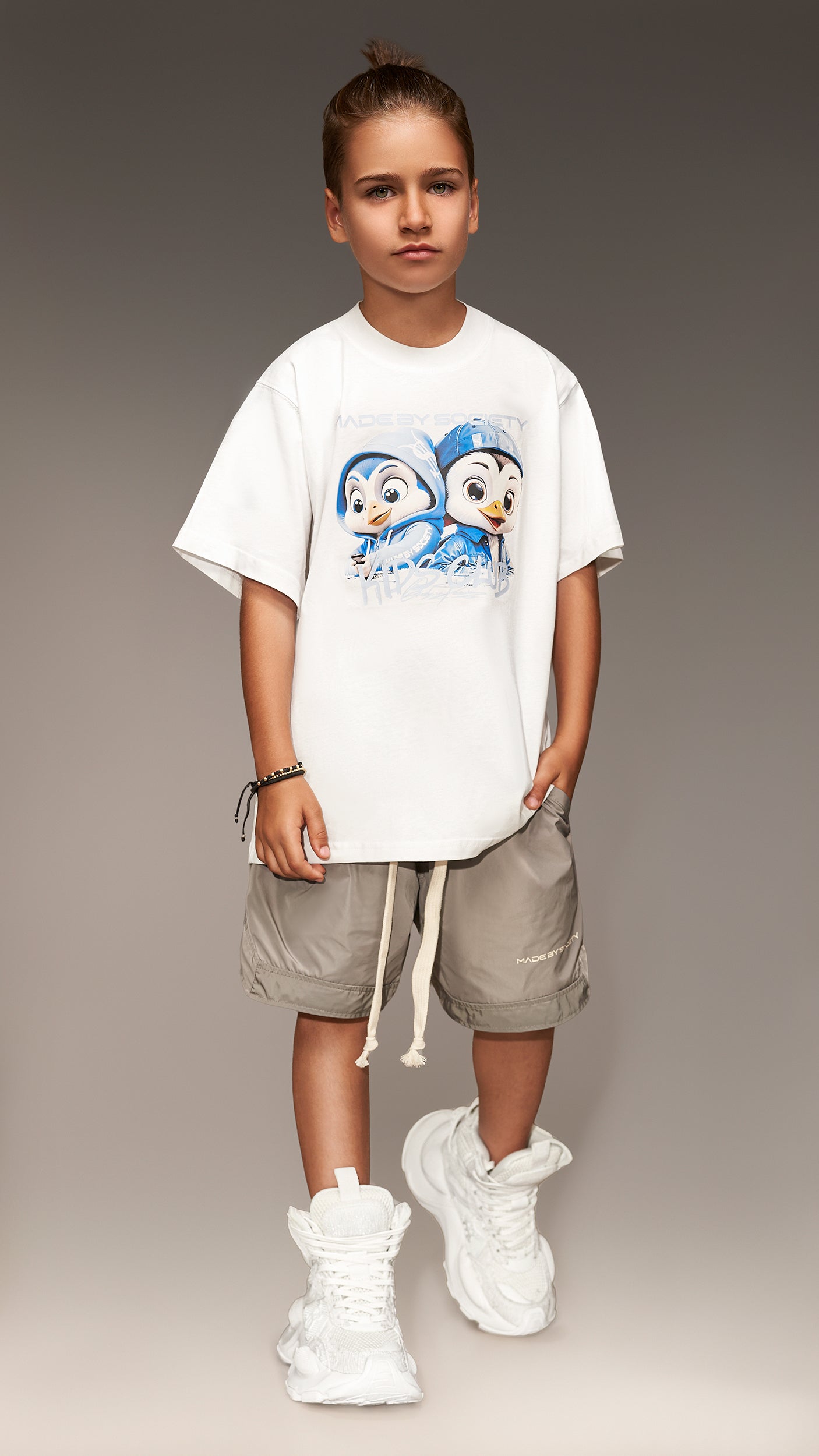 “Made by Society Kids Club” T-Shirt - T35909