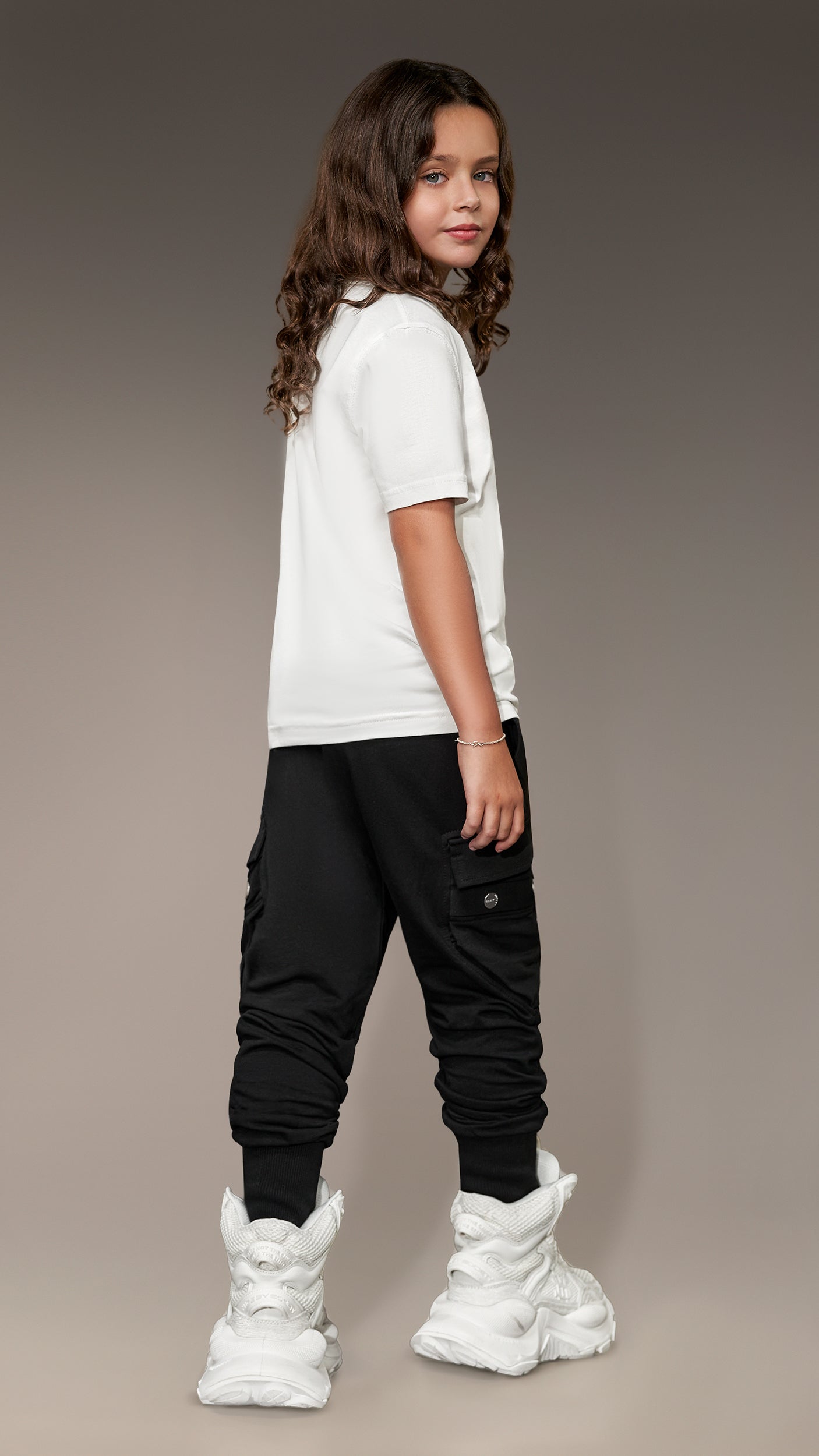 Stud cargo pants - P34111