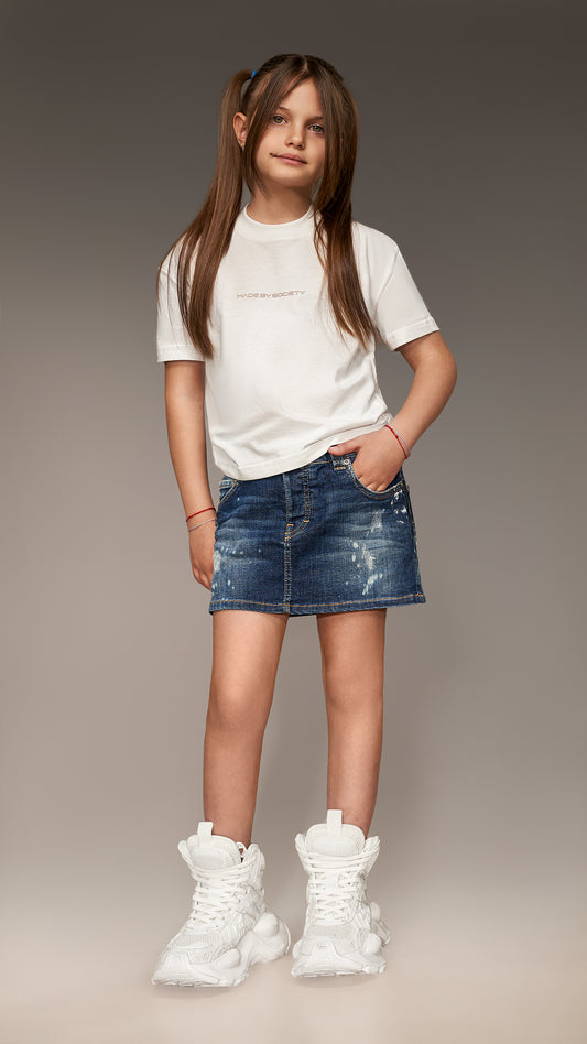 Denim Skirt - F33444