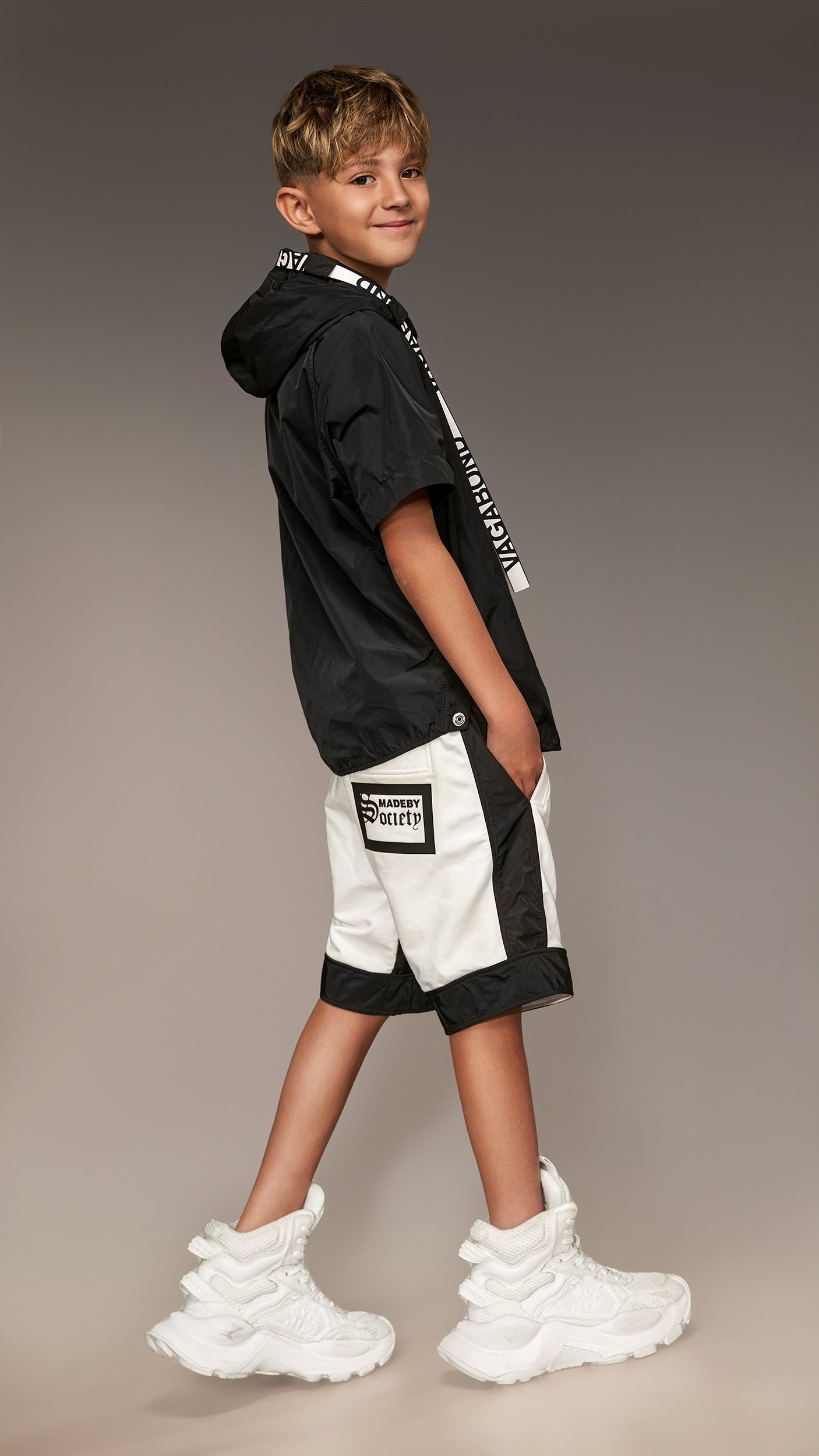 BRANDED BAND SHORTS - B35563