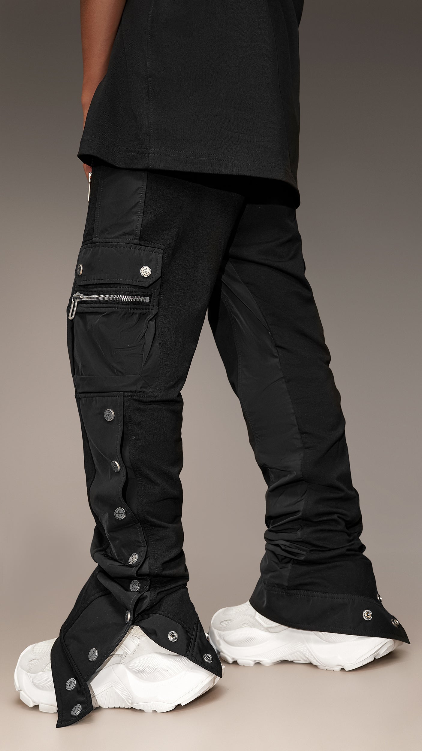Stud cargo pants - P12379