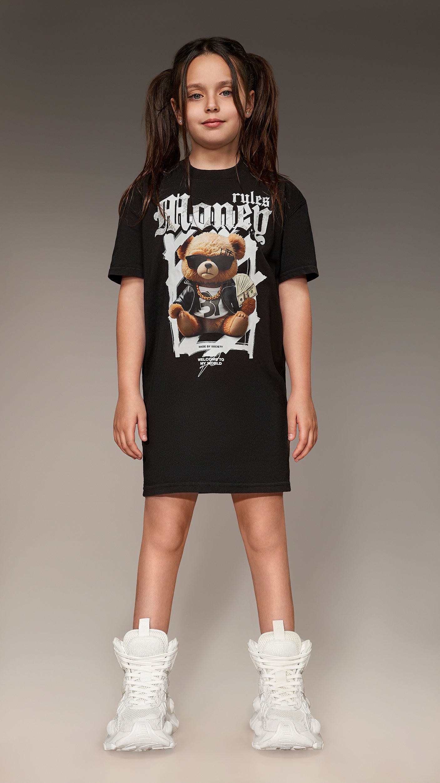 MONEY RULES T-DRESS - D32370
