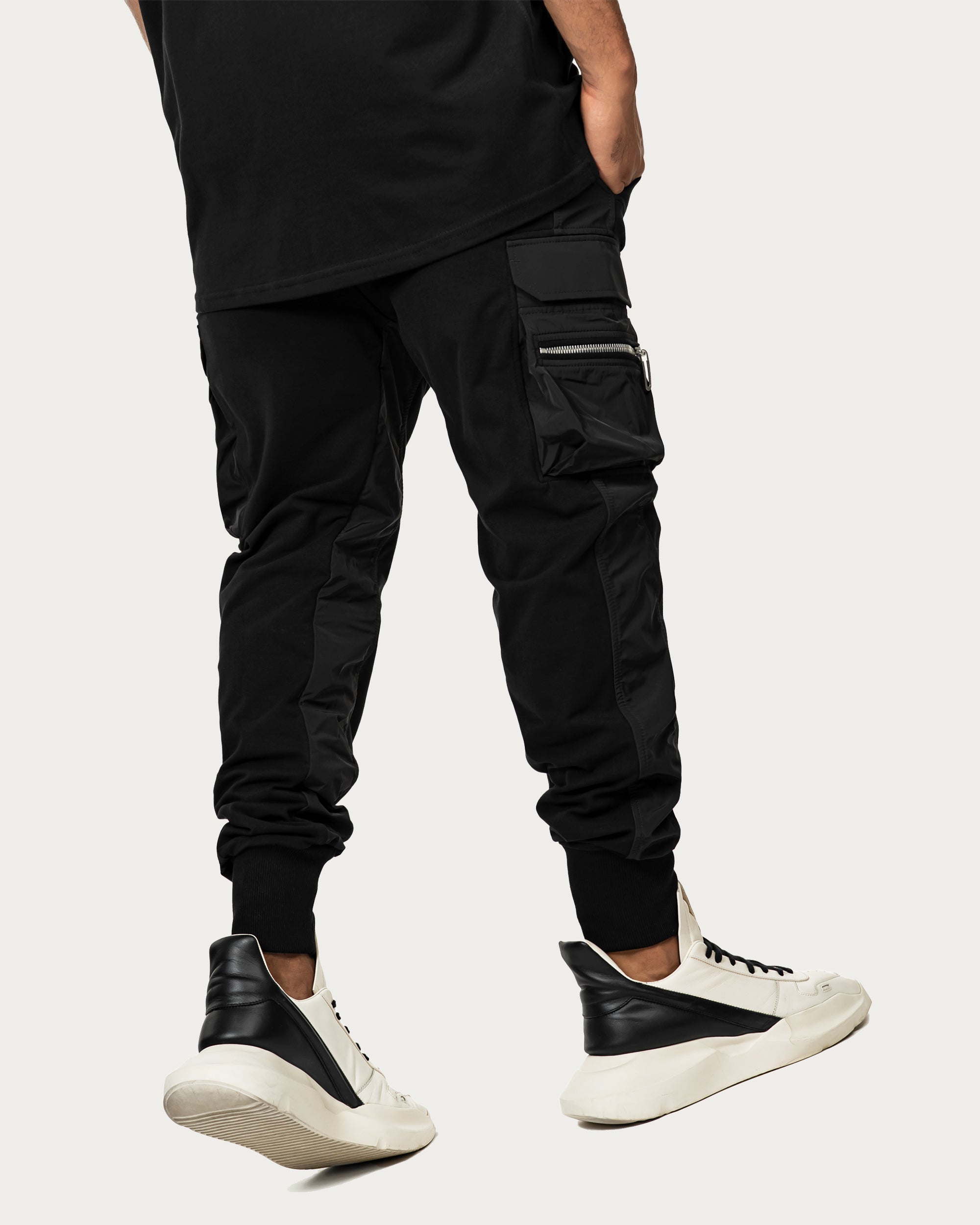 Double cargo pants - P13781