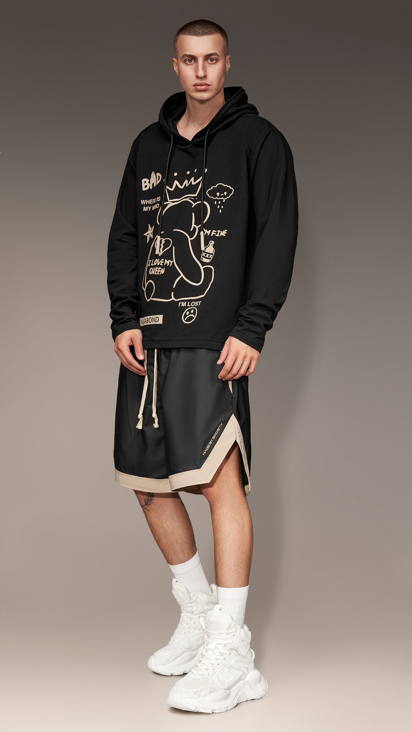 BAD TEDDY Hoodie - H13302