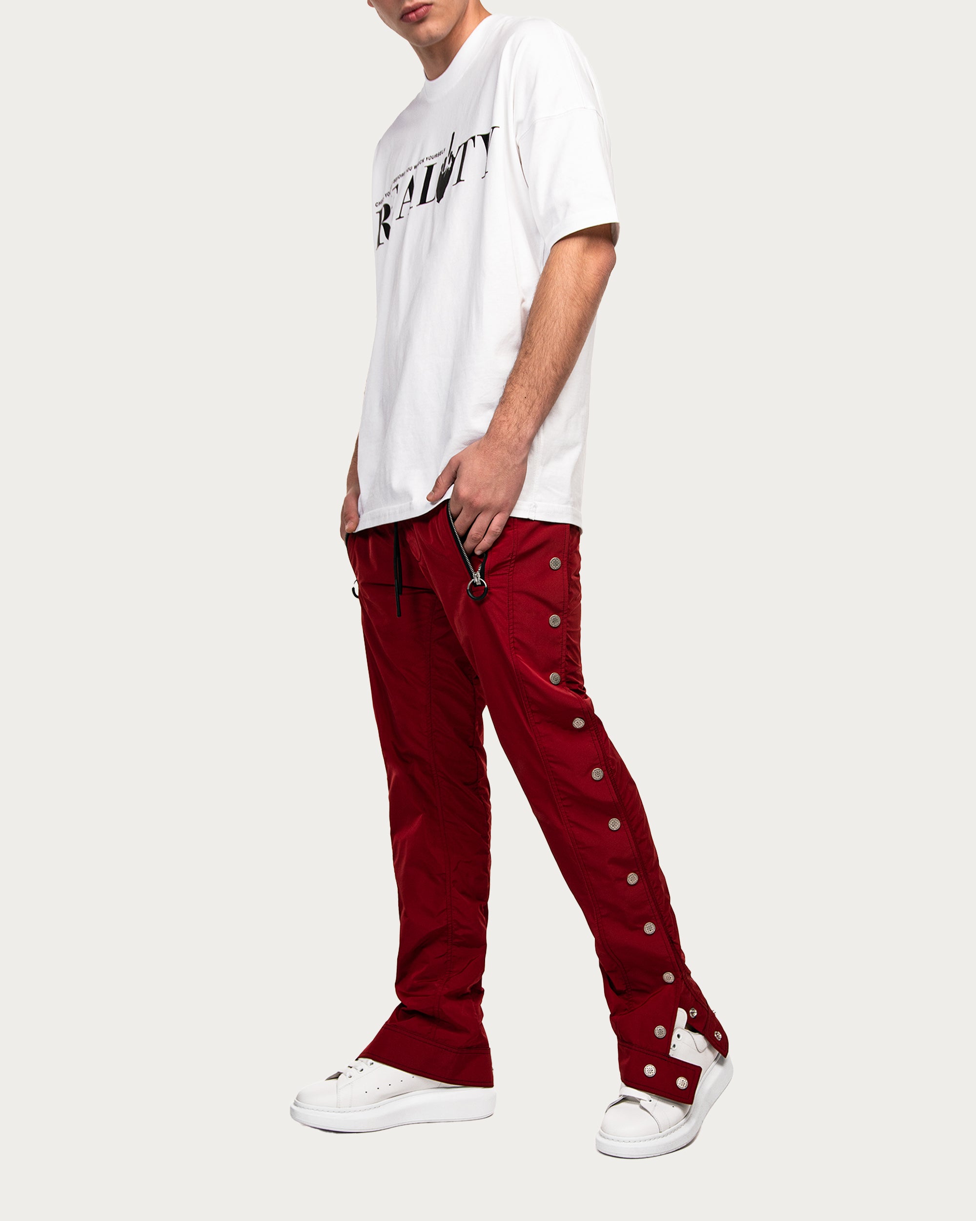 Stud track pants - P12458