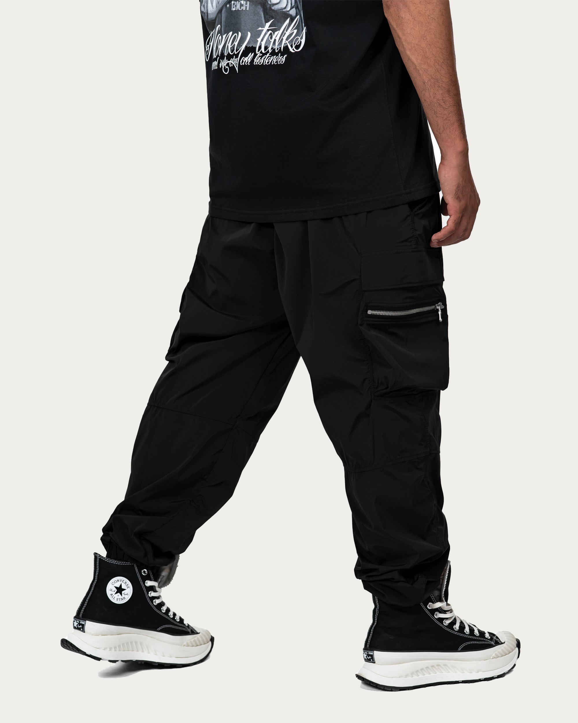 Flare cargo pants - P14399