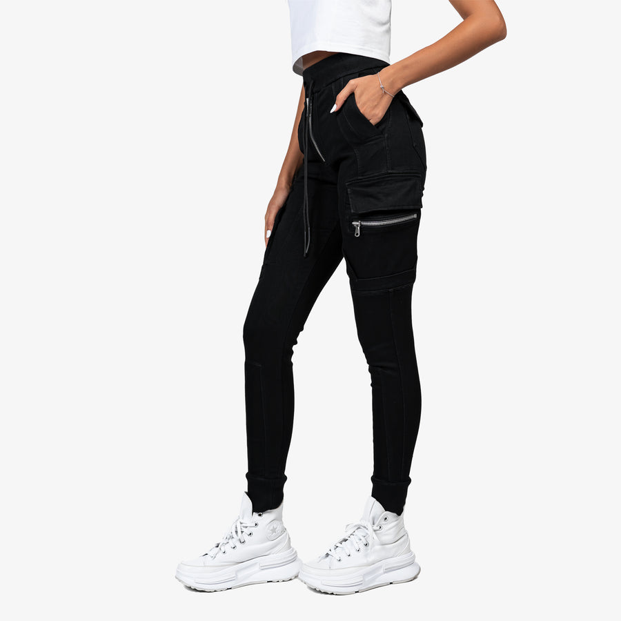 CARGO DENIM PANTS - P21532