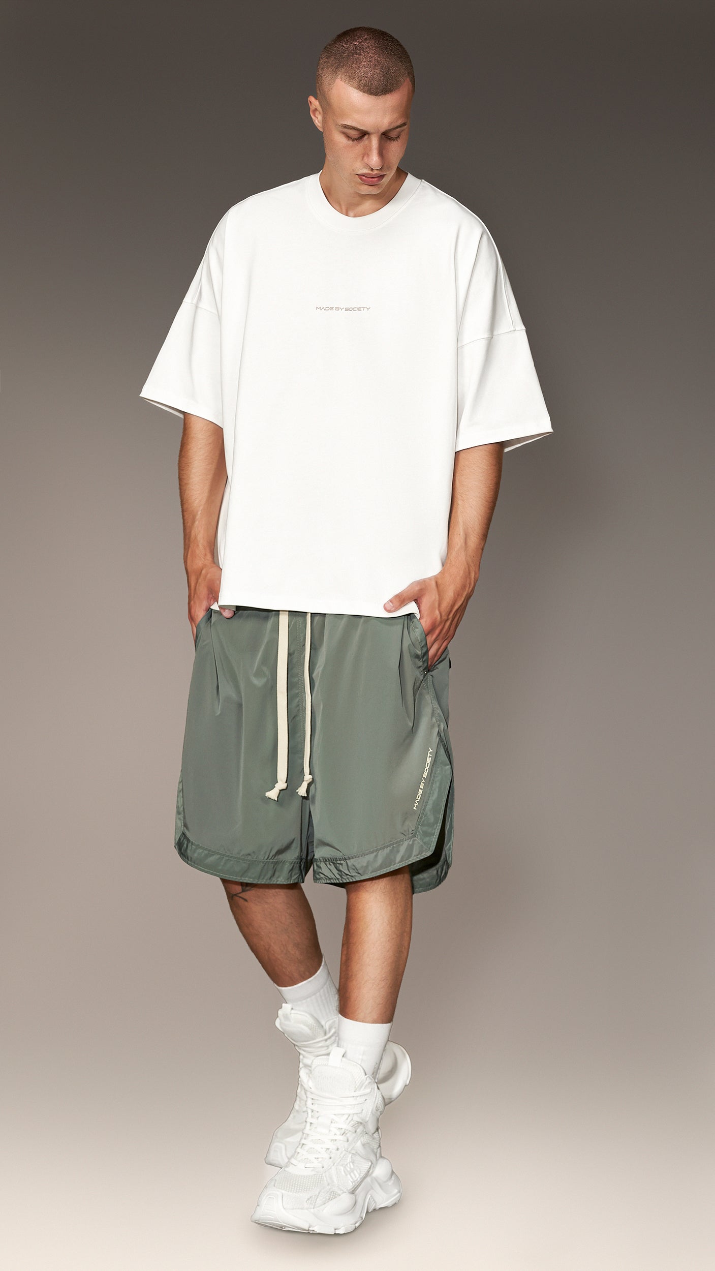 Bermuda Shorts Made by Society - B16612