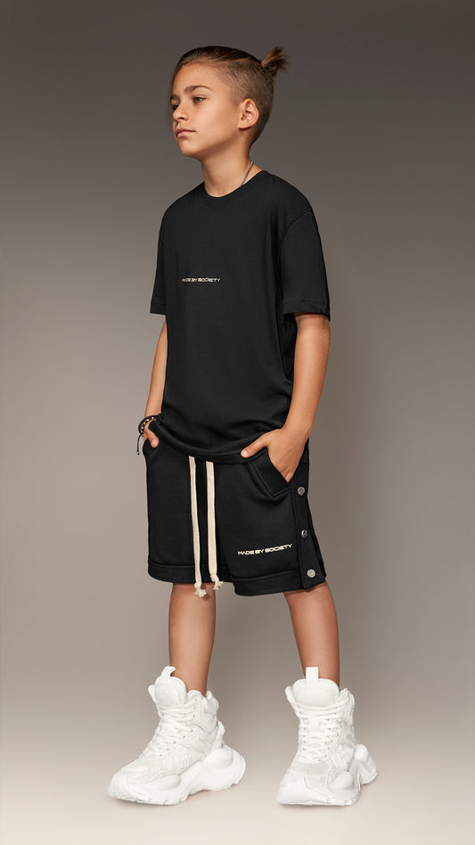 Snap Button Shorts - B36522