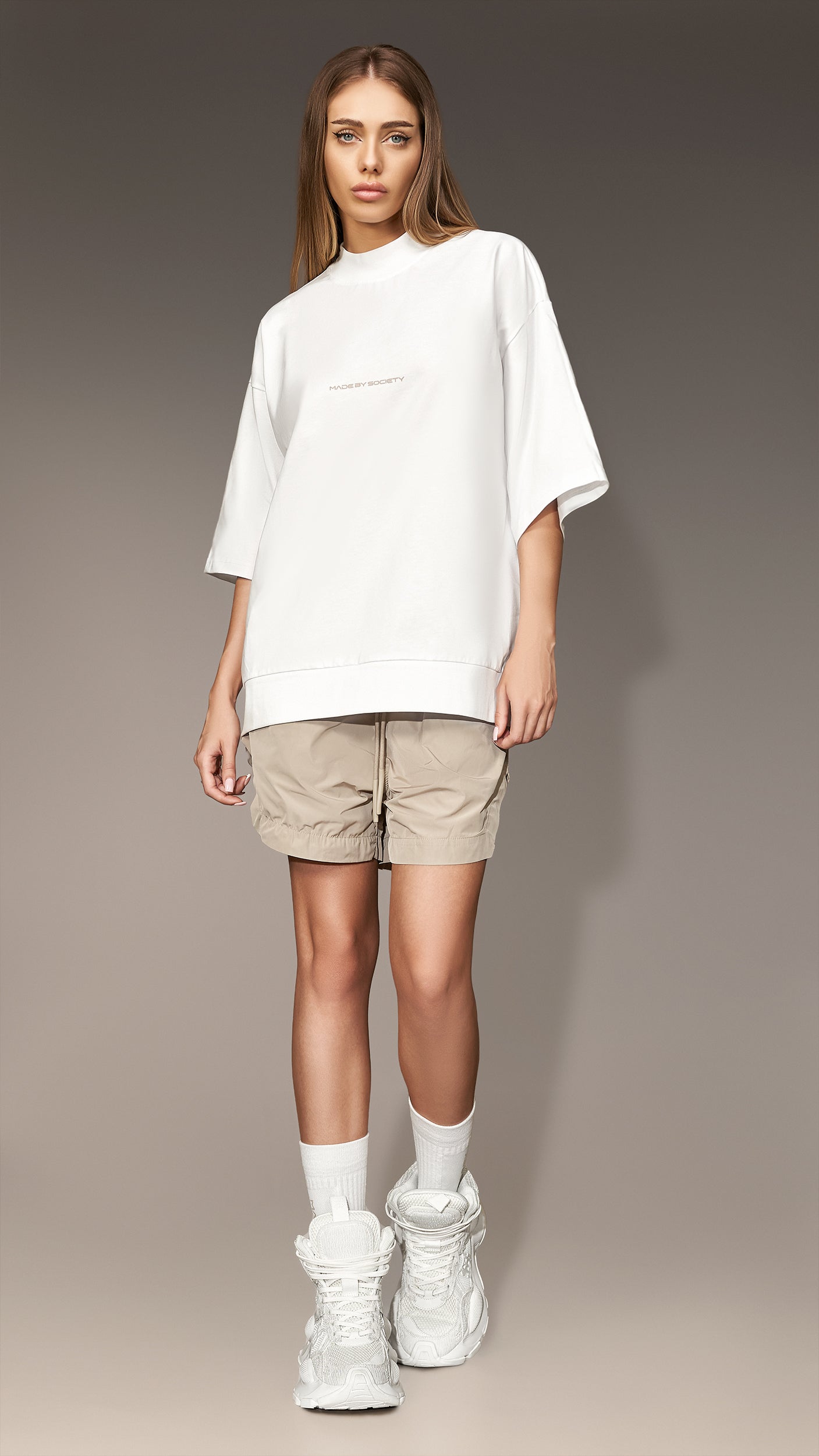 Made by Society Oversized T-Shirt - T26636