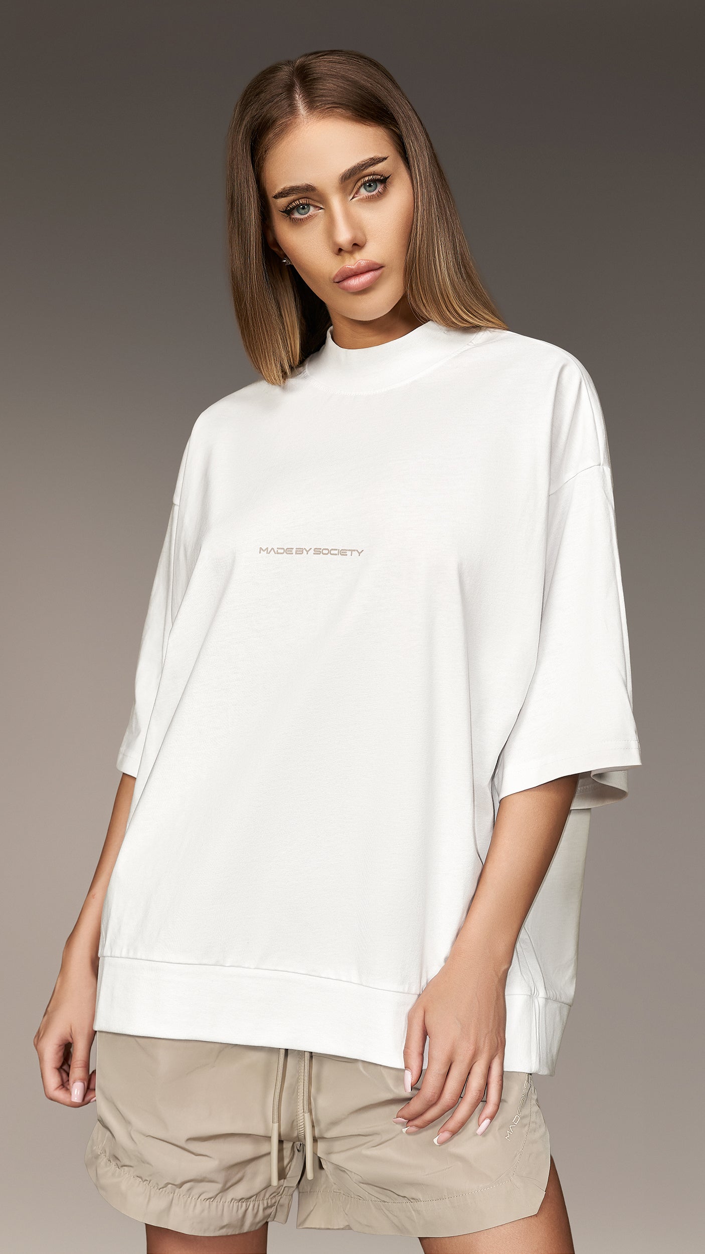 Made by Society Oversized T-Shirt - T26636