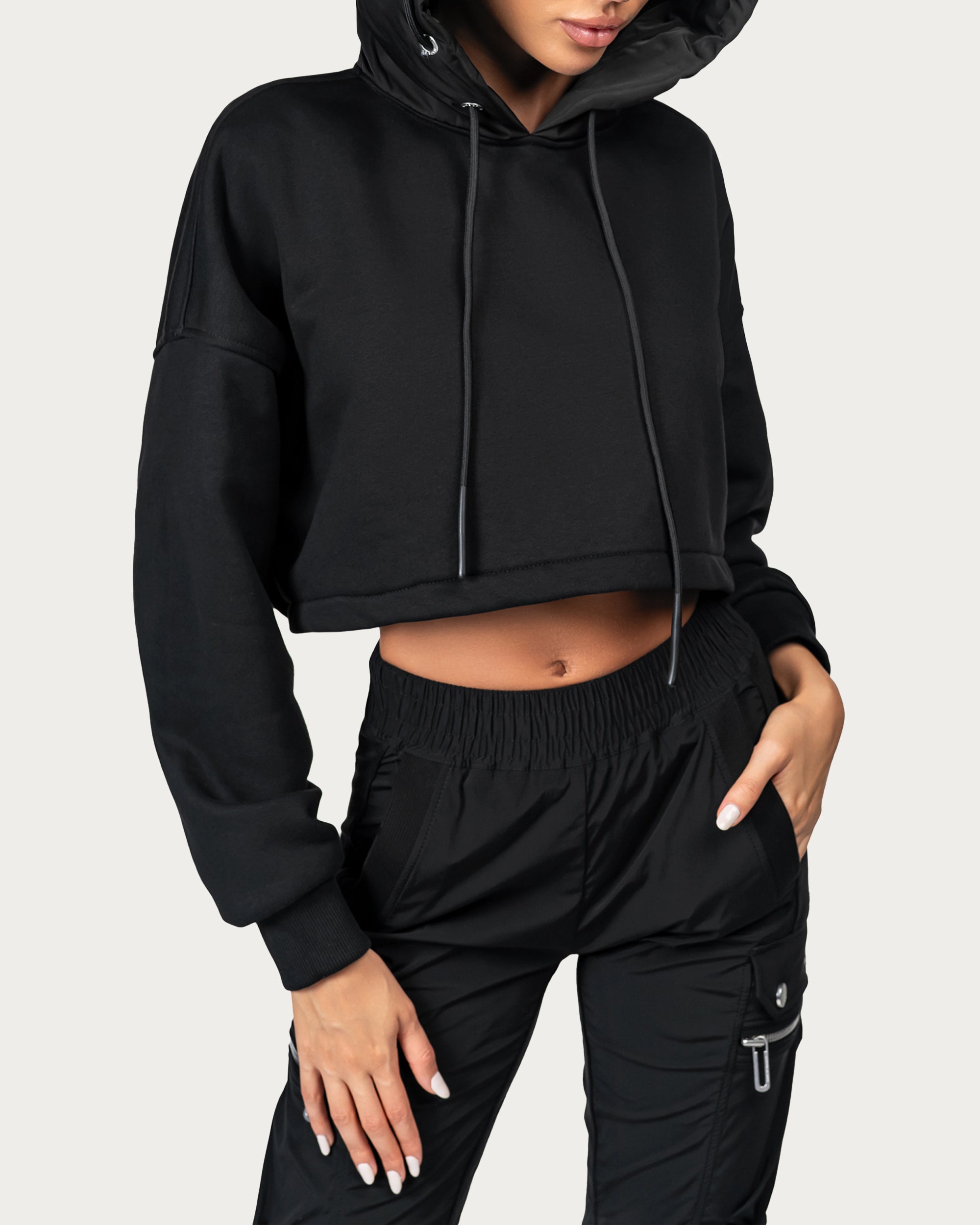 Crop hoodie - H24691