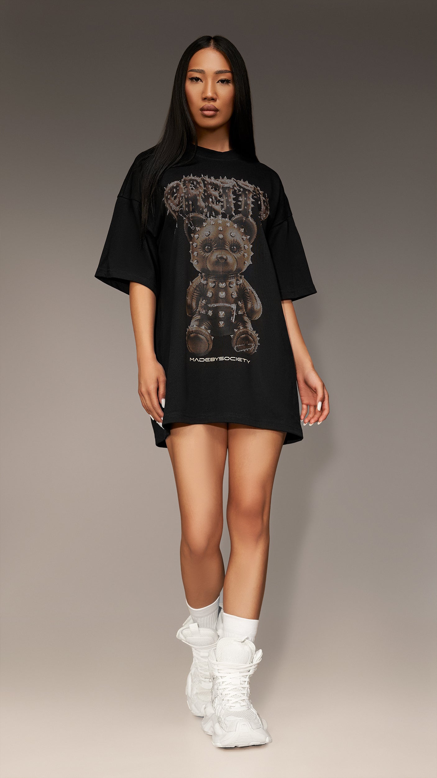 Tricou Oversized "Made by Society" - T25893