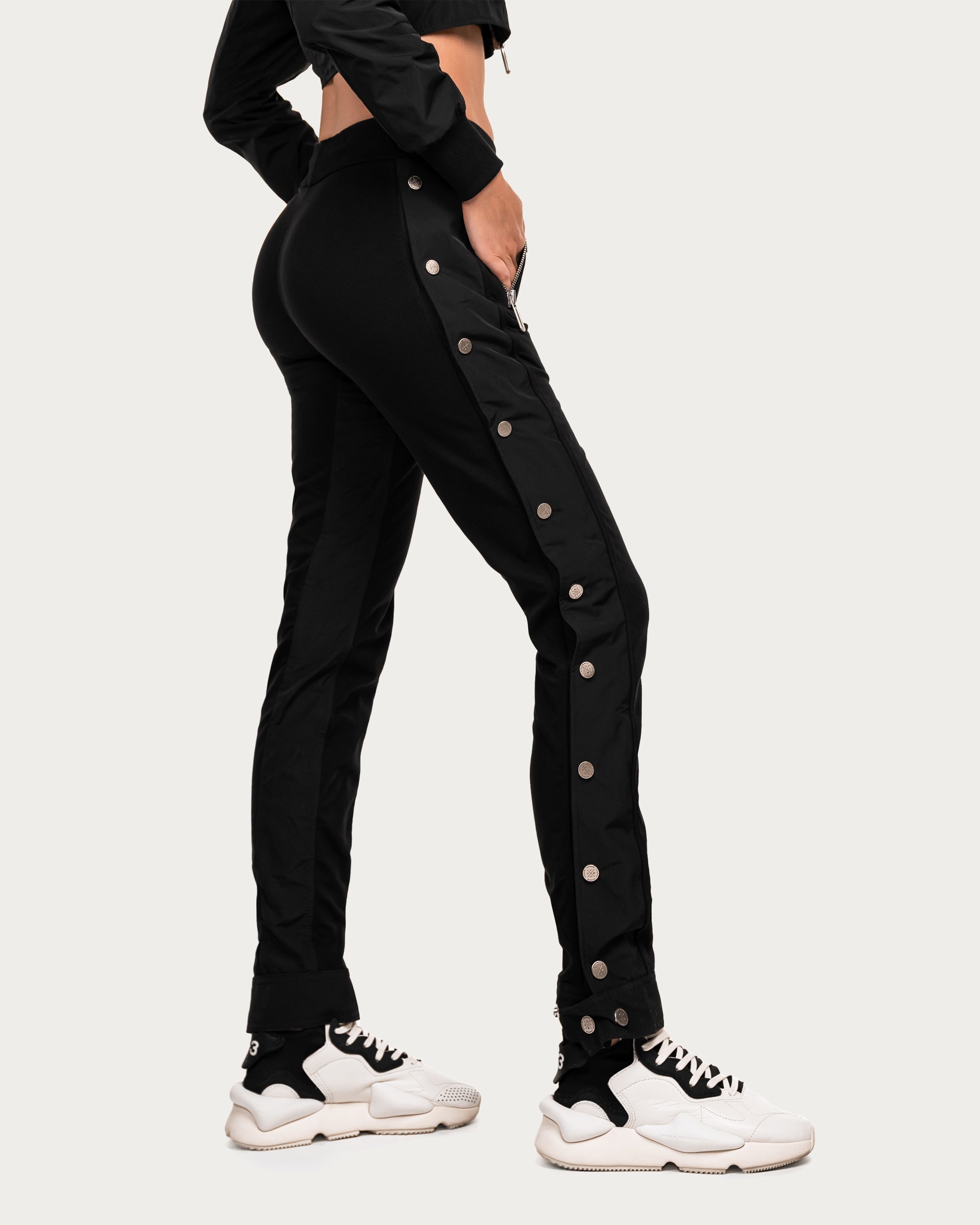 Stud track pants - P22358