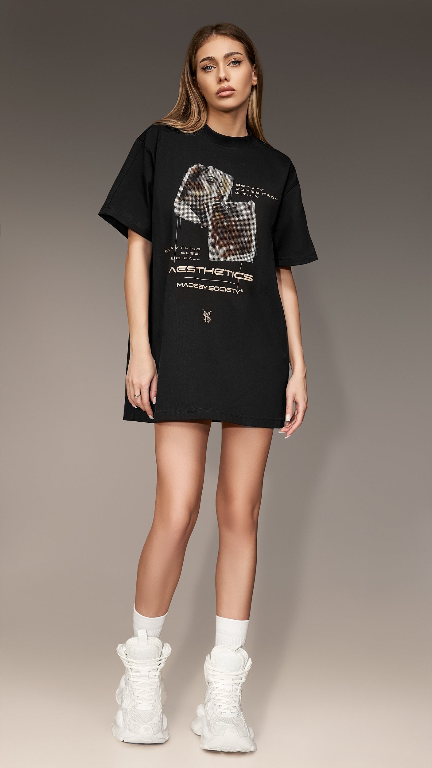 Tricou Oversized "Aesthetics" - T25880
