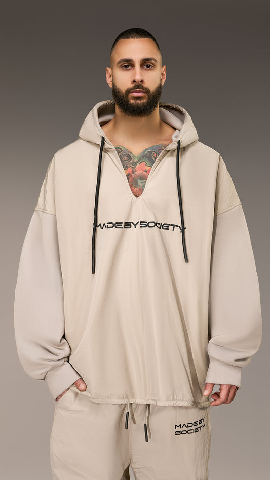 Oversized Hoodie „Made by Society” – H16085
