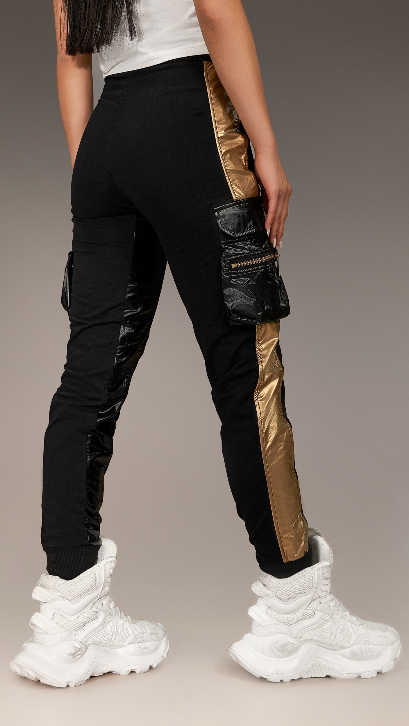 Gold band cargo pants - P25000