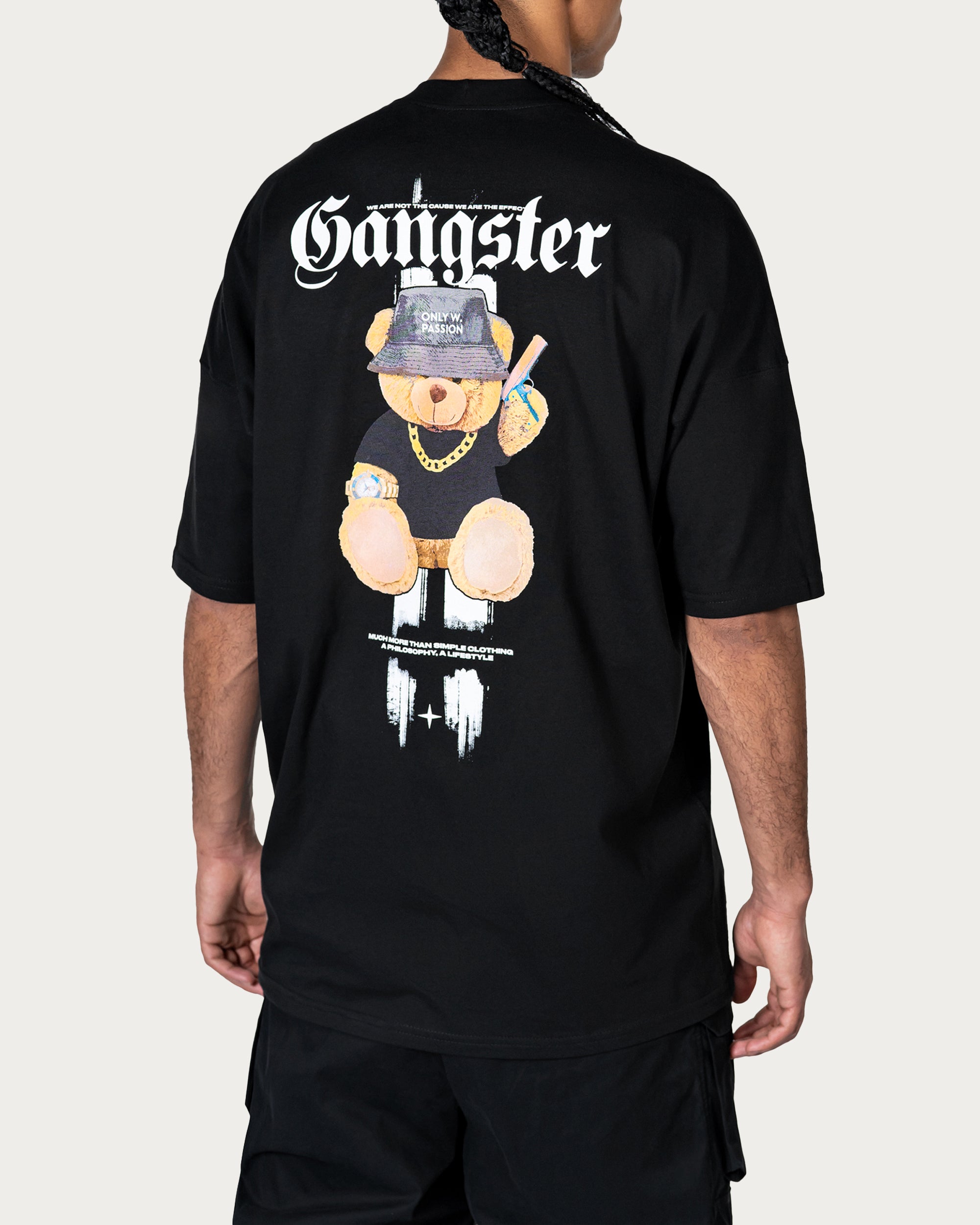 Gangster Bear T-shirt - T14145