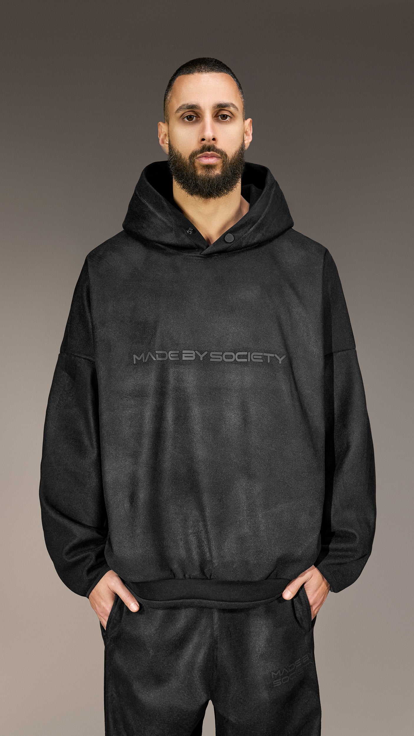 Oversized Hoodie Made by Society - H16116