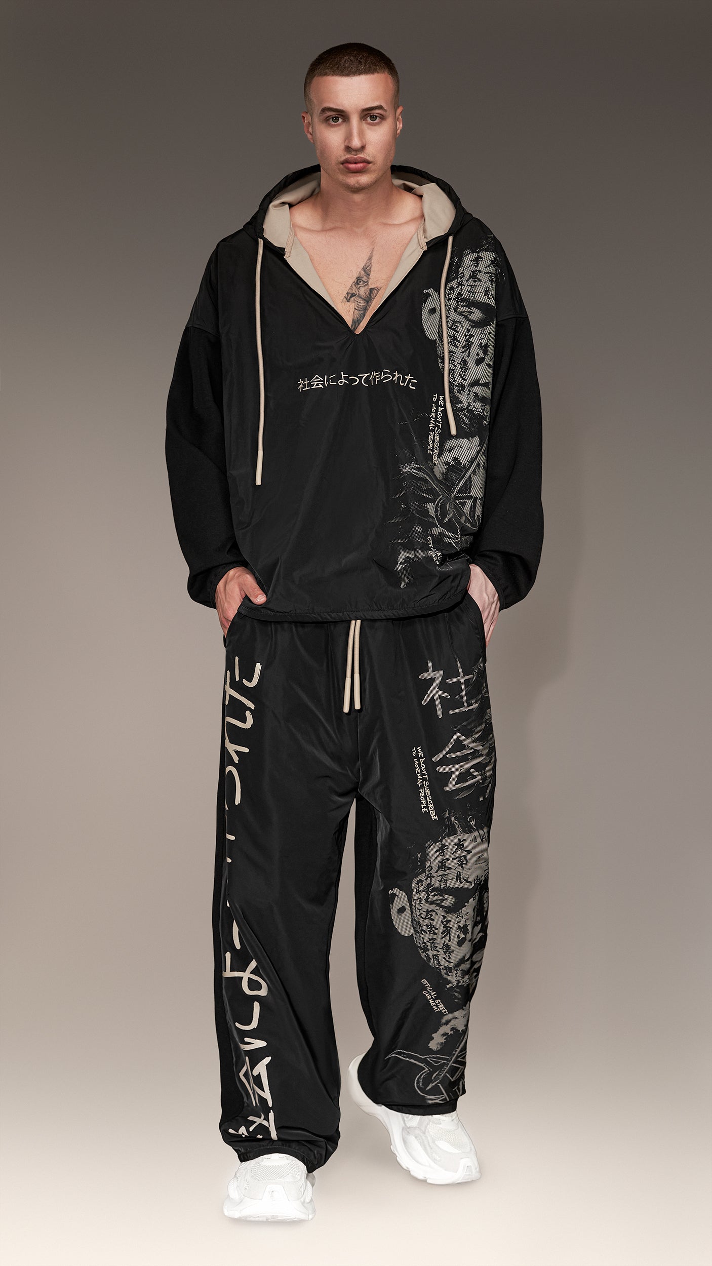 Japanese Print Trousers - P15962
