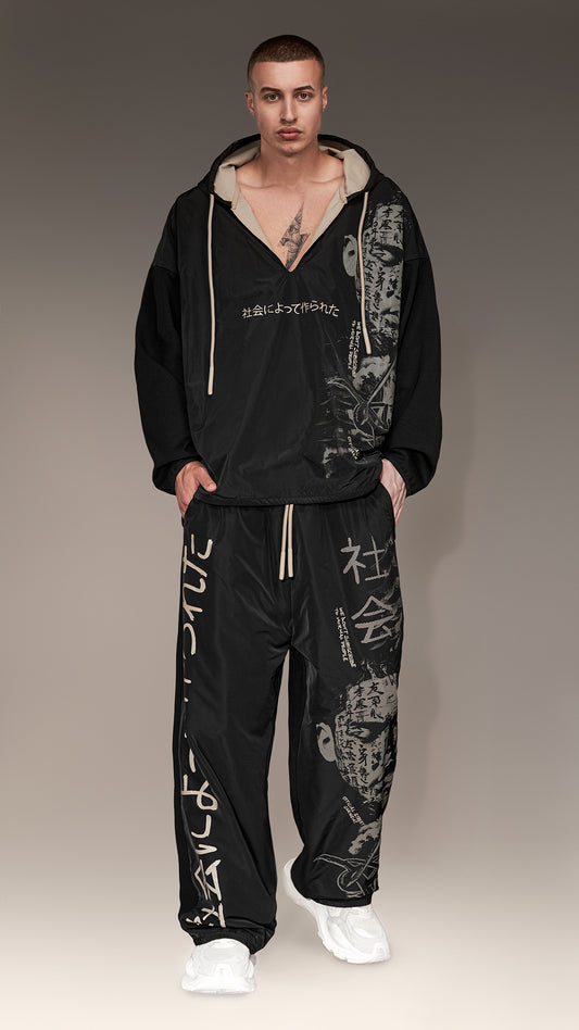 Japanese Print Pants - P15962