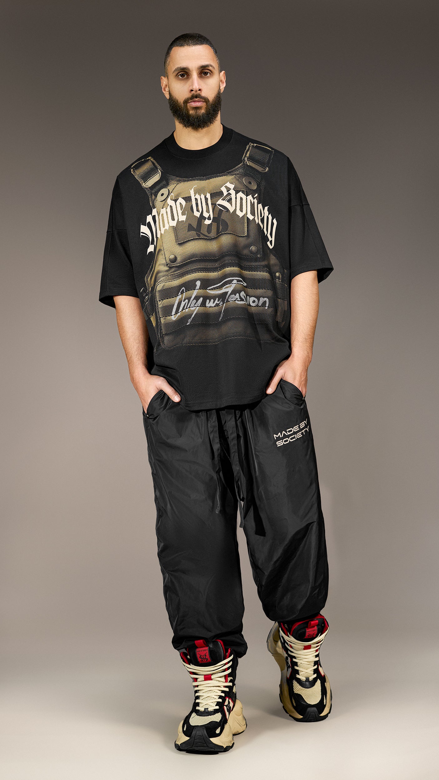 Oversized T-Shirt Made by Society - T16067