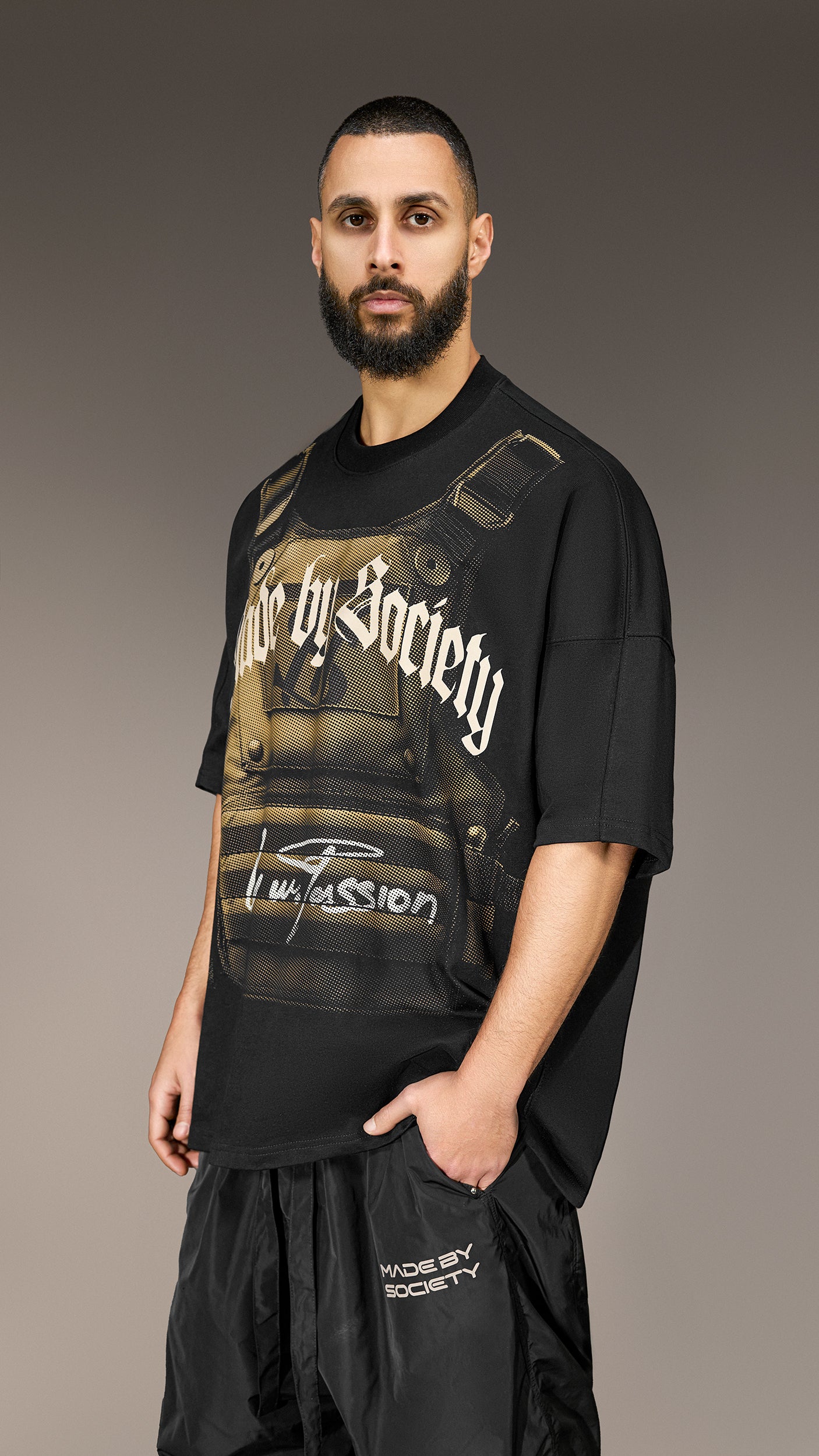 Oversized T-Shirt Made by Society - T16067