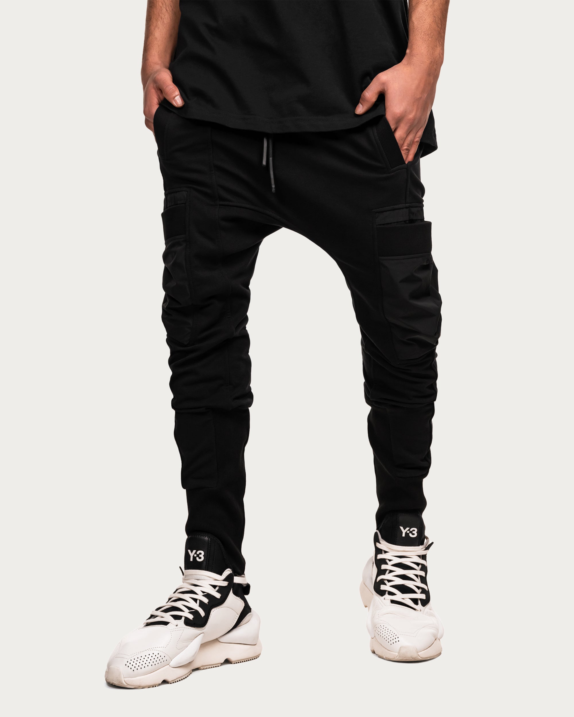 Hem jogger pants - P12030