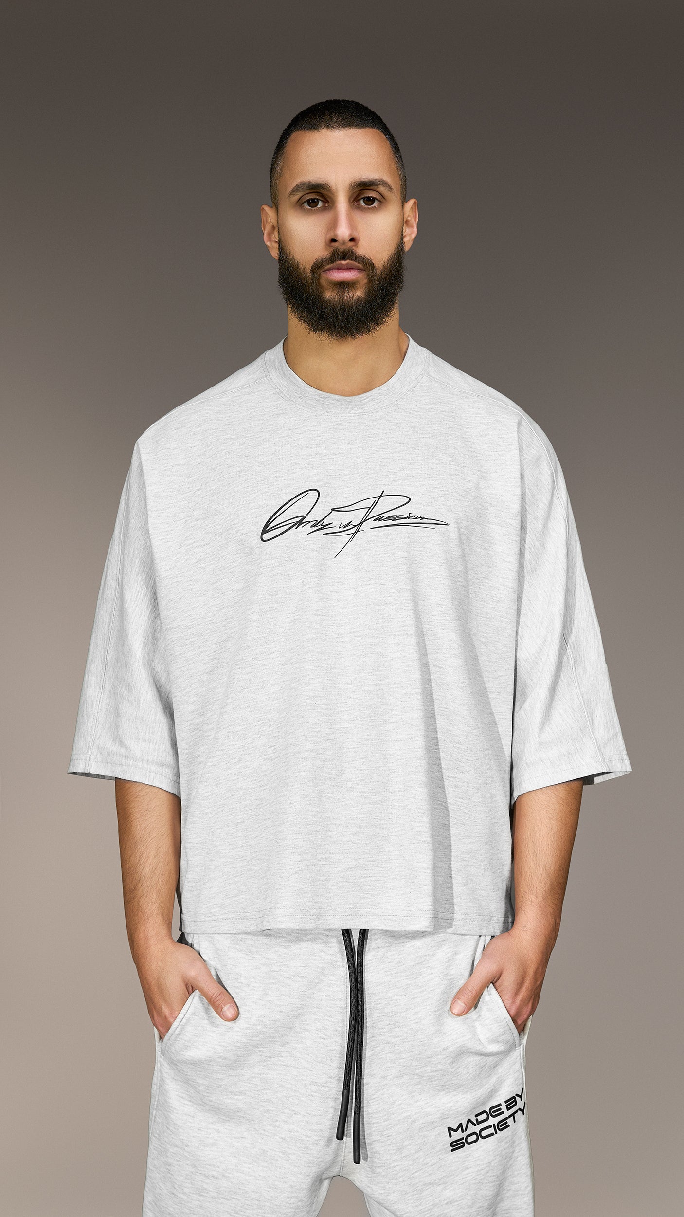 "Made by Society" Oversized T-Shirt – T15595