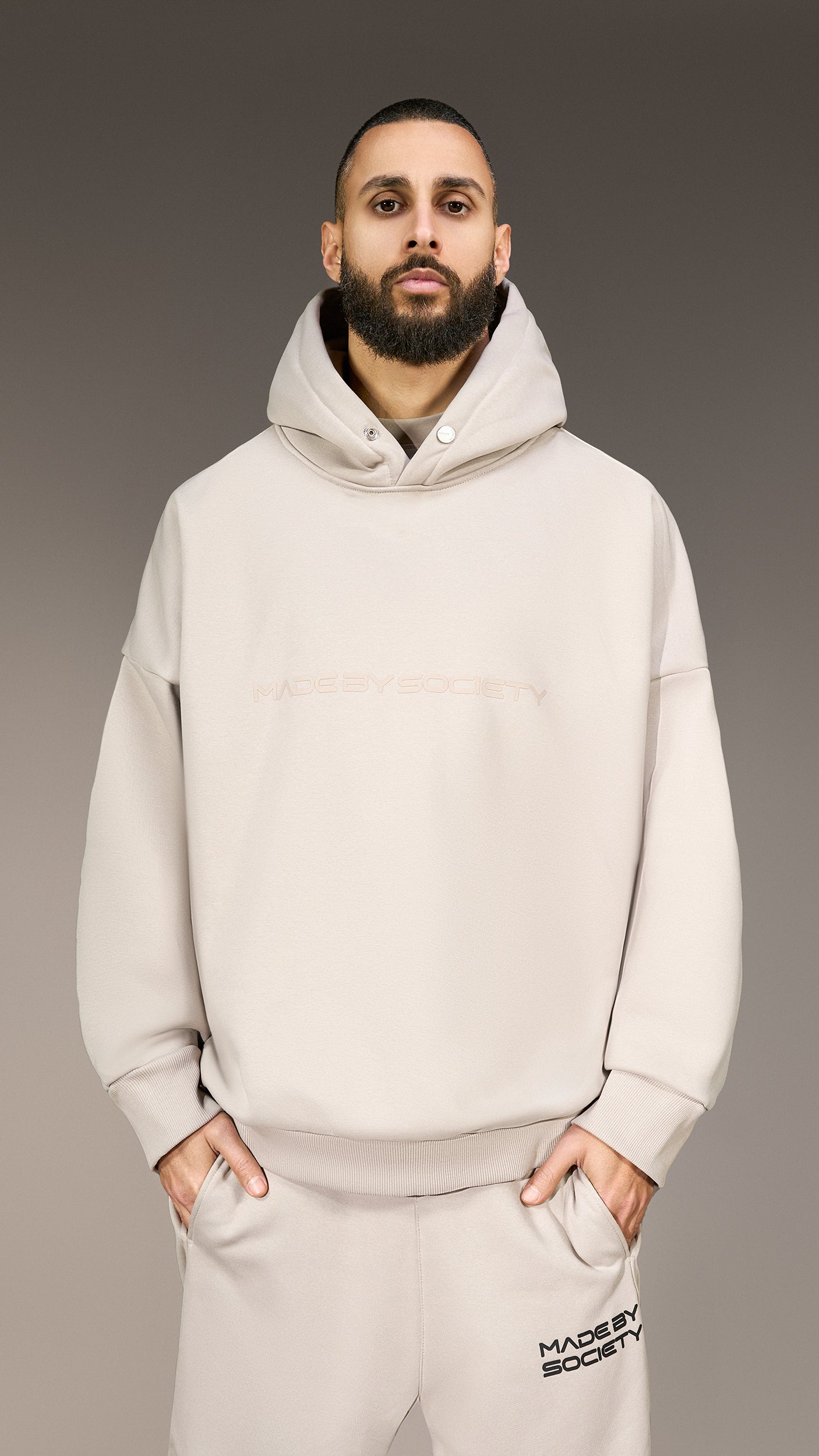 Oversized Hoodie Made by Society - H16114