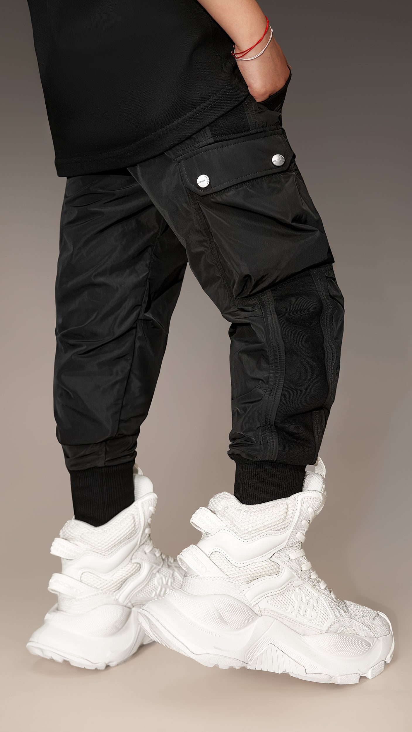 Stud cargo pants - P34565