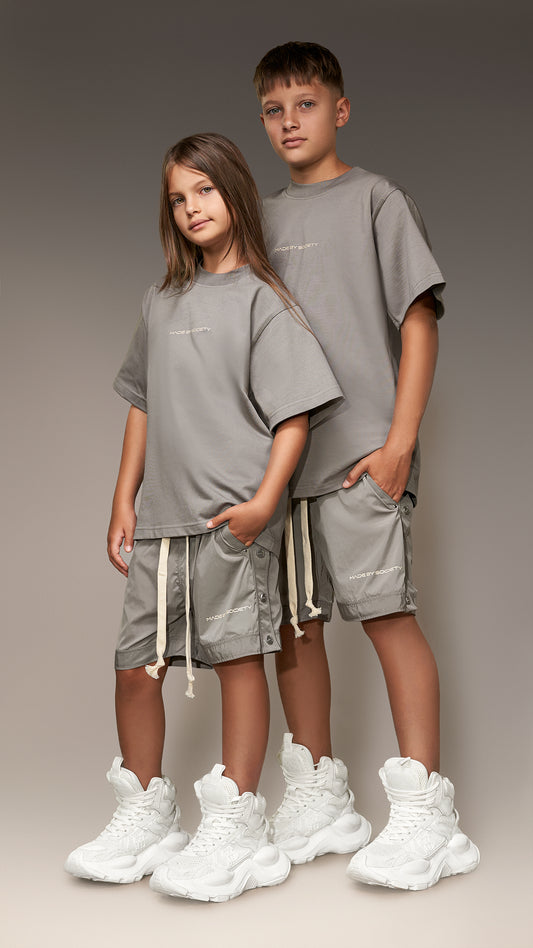 Snap Button Shorts - B36609