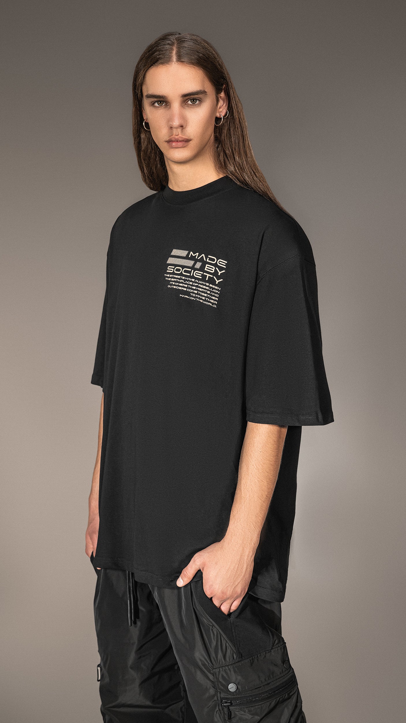 T-shirt "Made by Society" - T15763