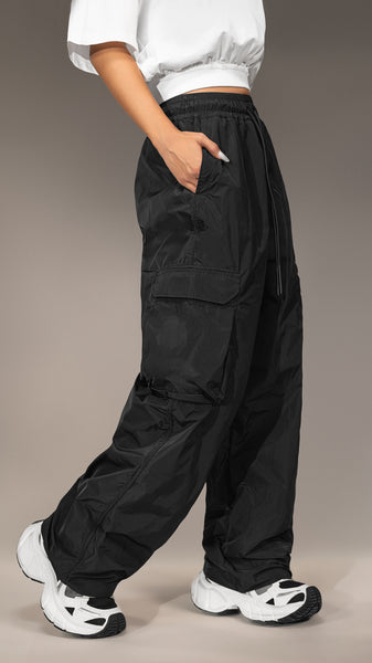 パンツ SWEET CARGO PANTS - BLACK / M25F9PL005 MASU(エムエーエスユー)のSWEET CARGO PANTS BLACKの通販｜PALETTE art
