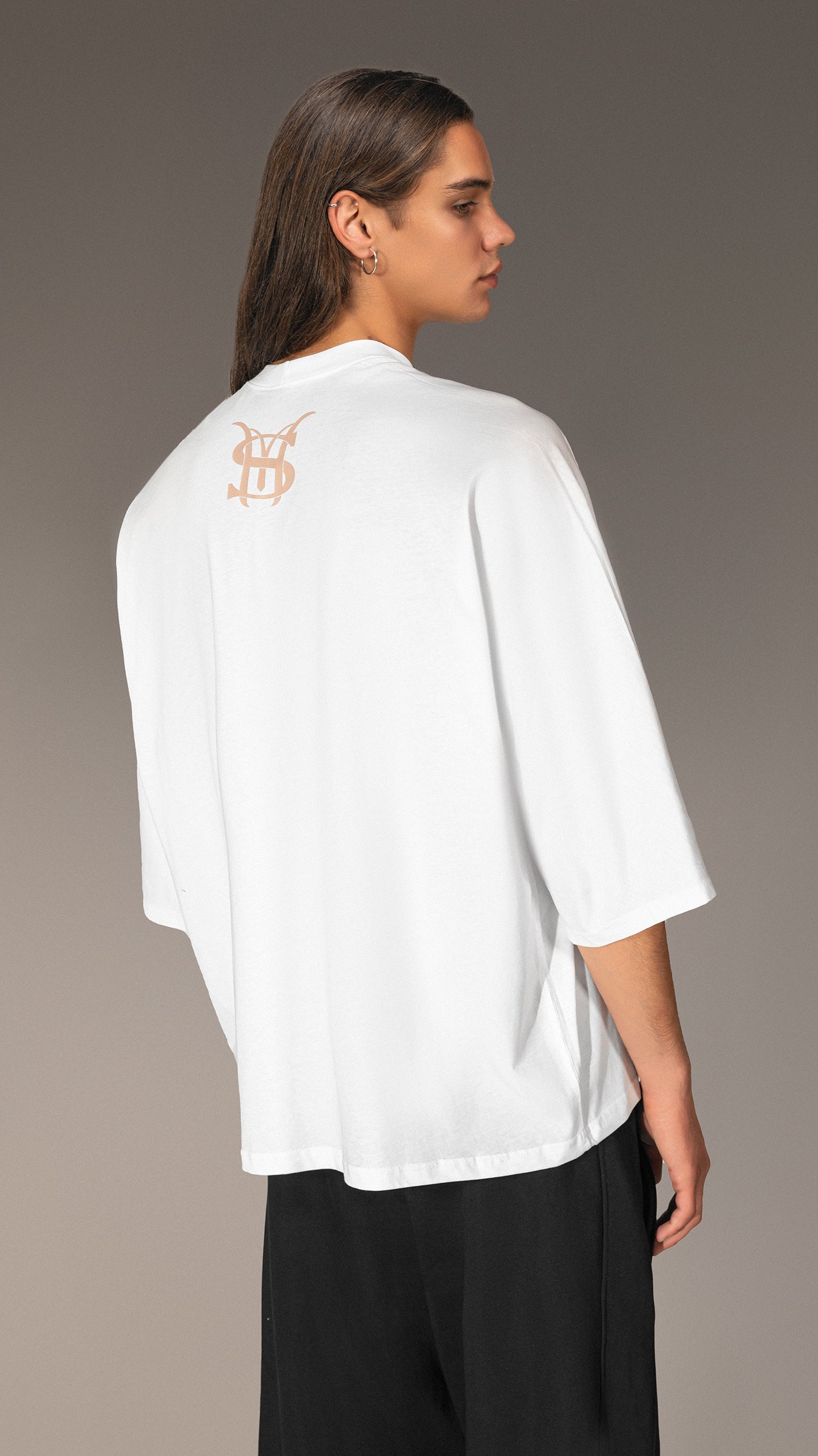 Oversized T-shirt "Made By Society" - T15654