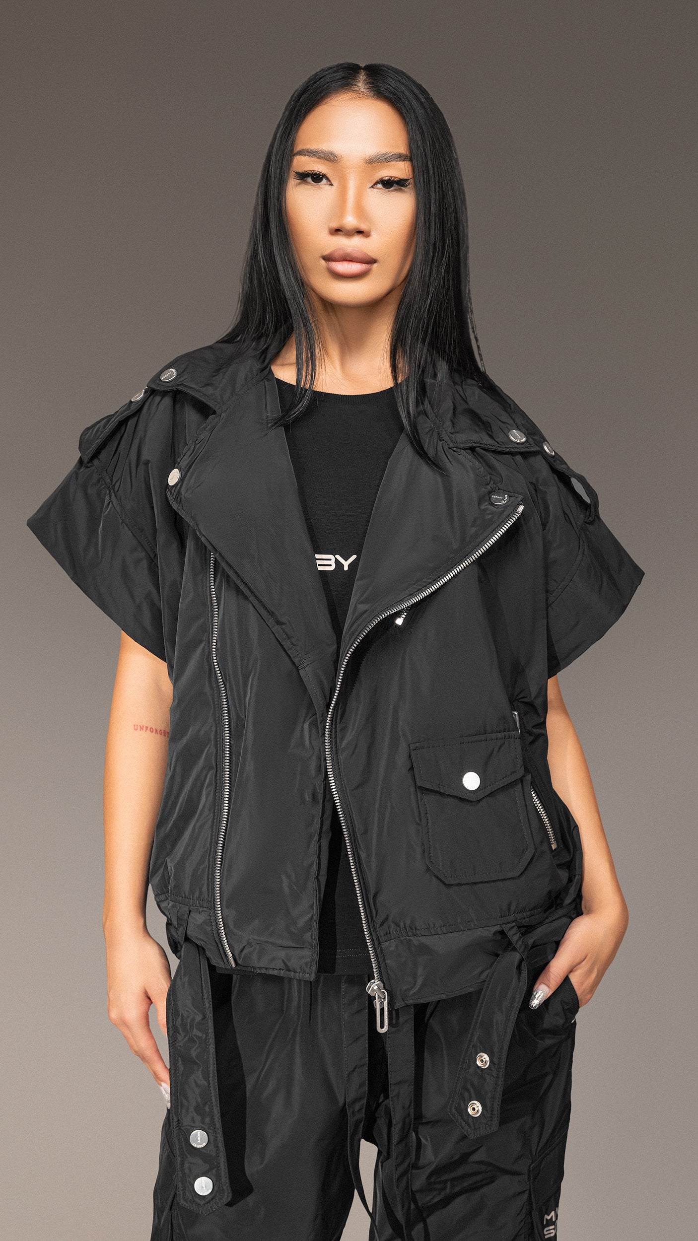 "Made By Society" Black Jacket - J24890